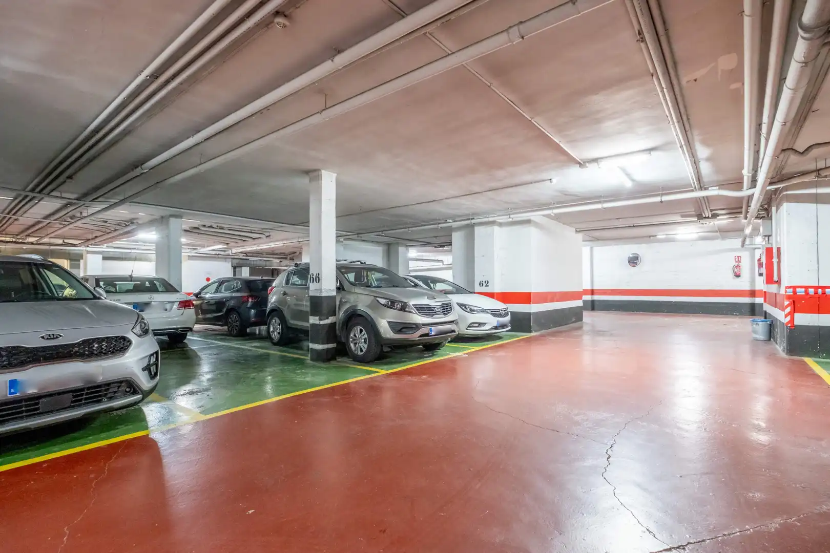Parking of Flat for sale in Zaragoza  with Heating, Terrace and Storage room