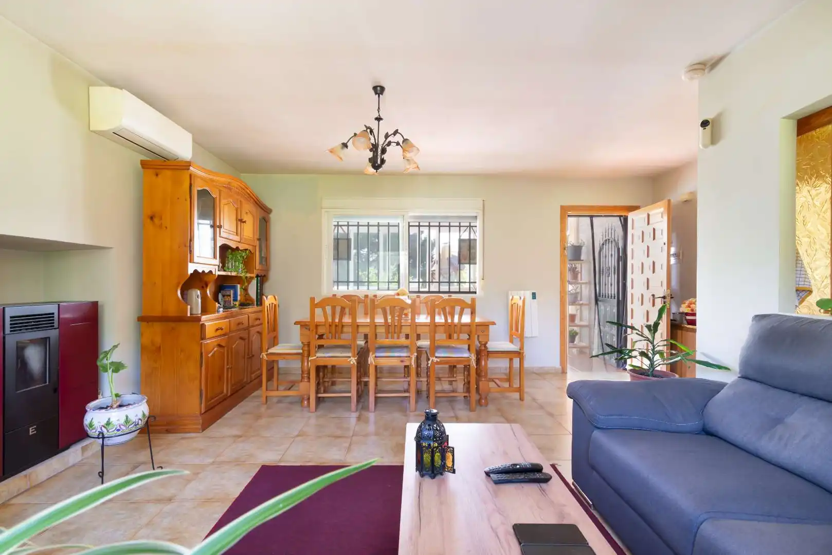 Dining room of Houses for sale in San Martín de Valdeiglesias  with Air Conditioner, Heating and Private garden