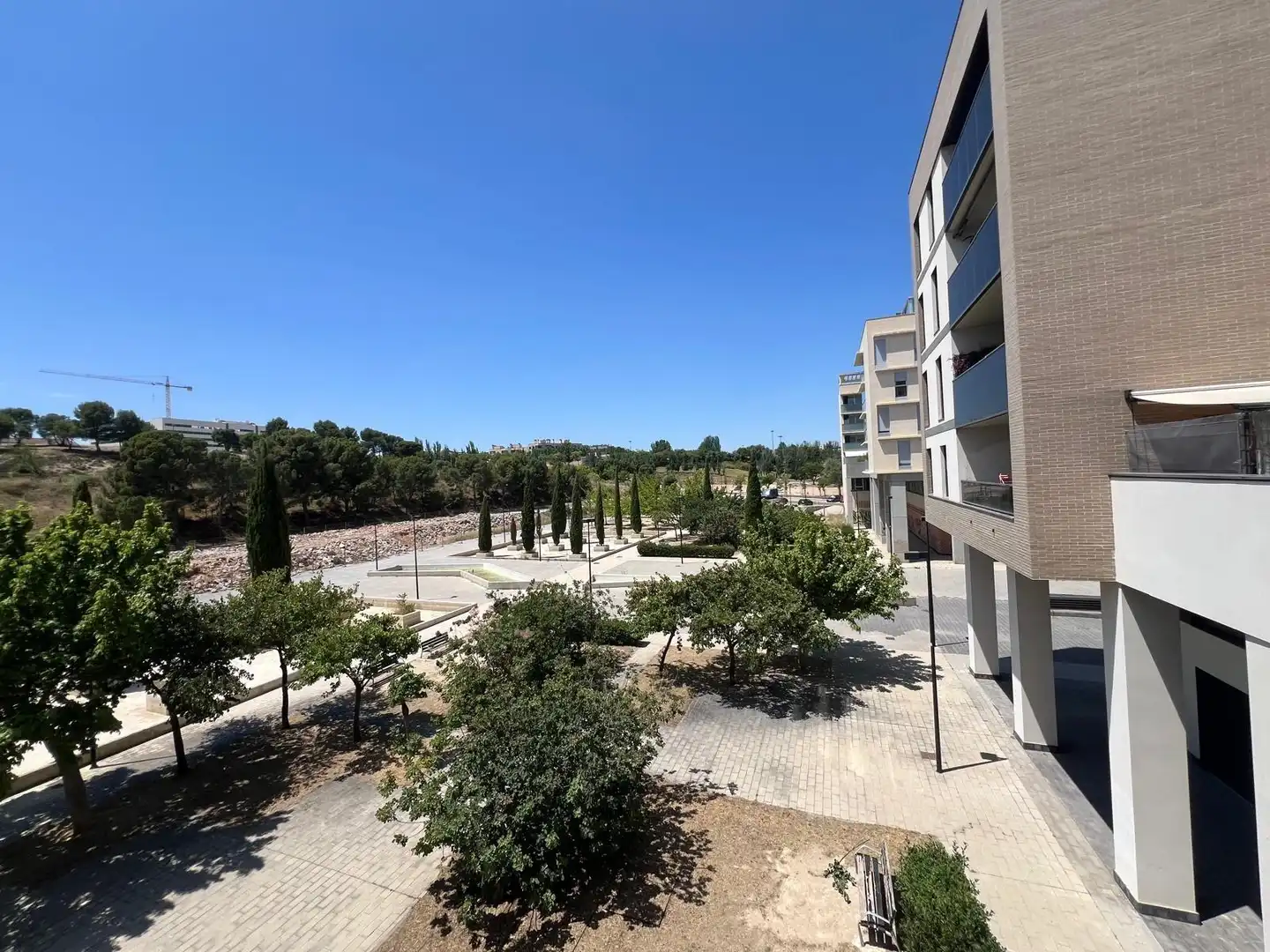 Terrace of Flat for sale in Zaragoza  with Air Conditioner, Heating and Community pool