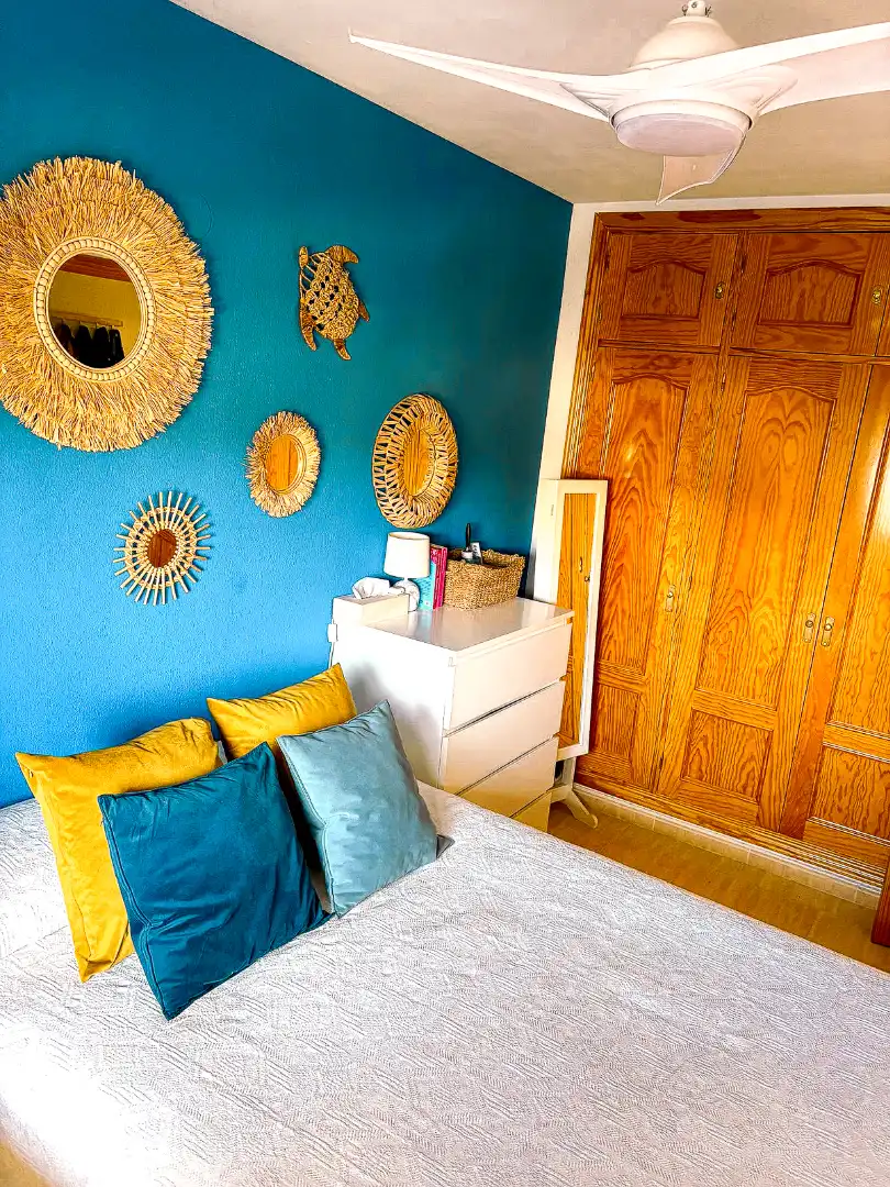 Schlafzimmer von Wohnung zum Verkauf in Fuengirola mit Klimaanlage, Terrasse und Möbliert
