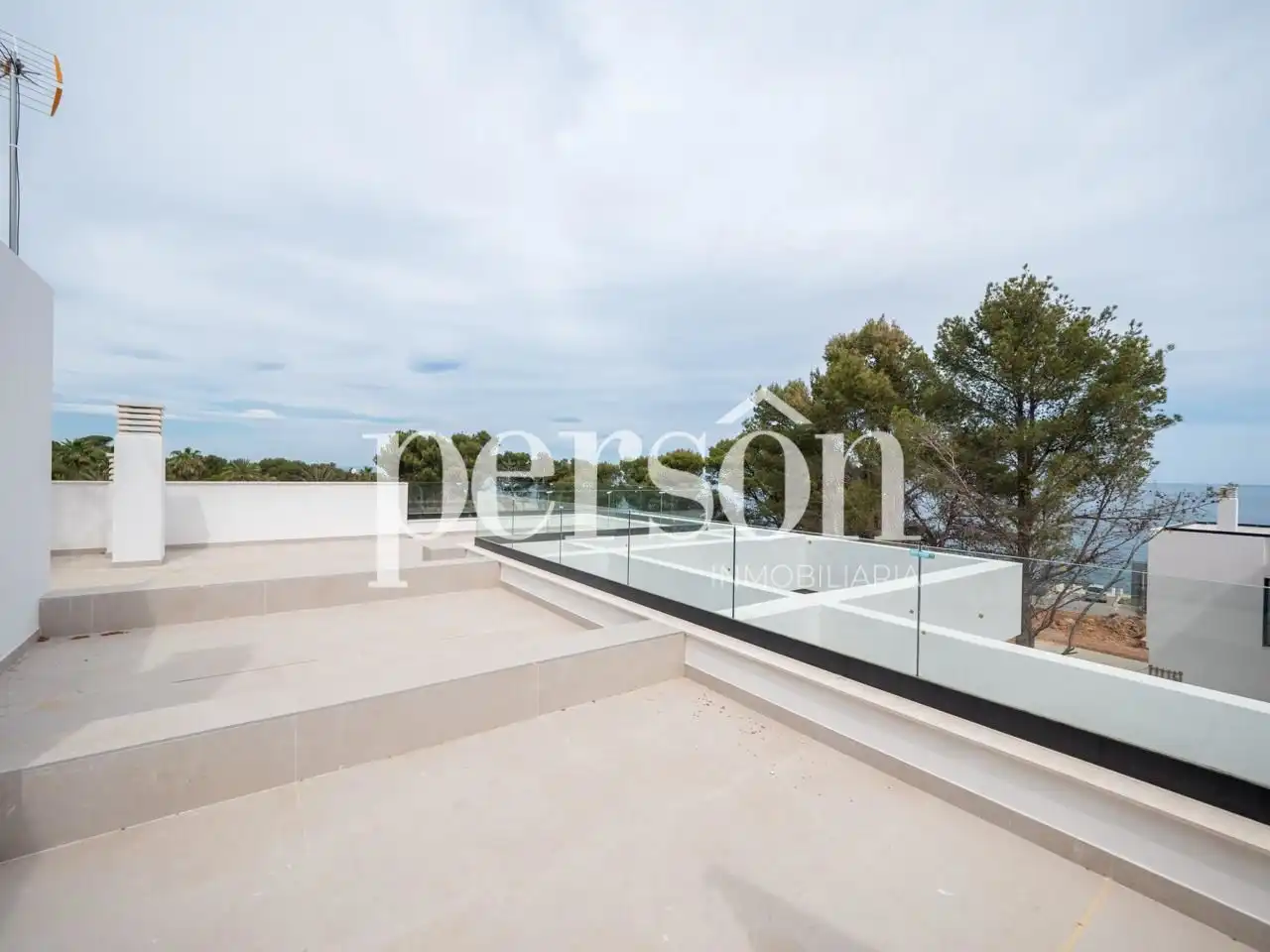 Terraza de Casa adosada en venta en Dénia con Aire acondicionado, Calefacción y Jardín privado