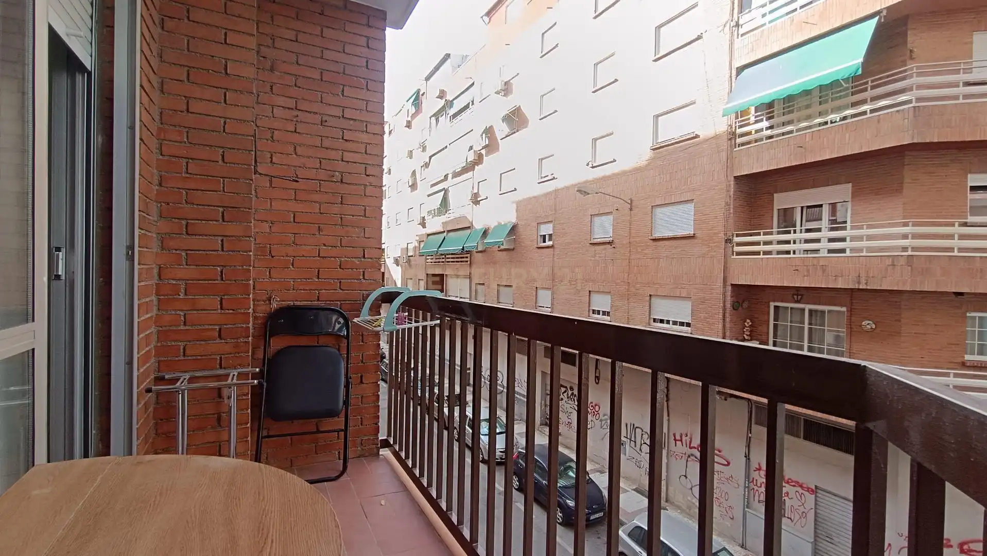Terrassa de Pis per a compartir en Granada amb Aire condicionat, Rentadora i Microones