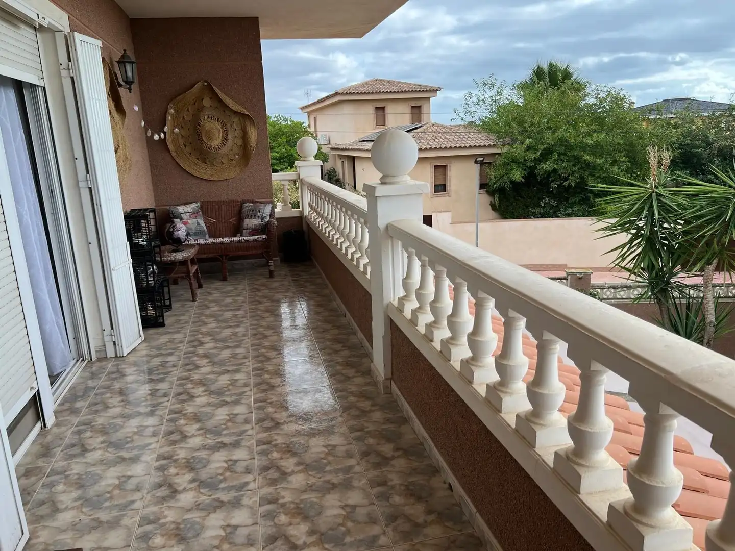 Terrassa de Casa o xalet en venda en Mutxamel amb Aire condicionat, Calefacció i Jardí privat