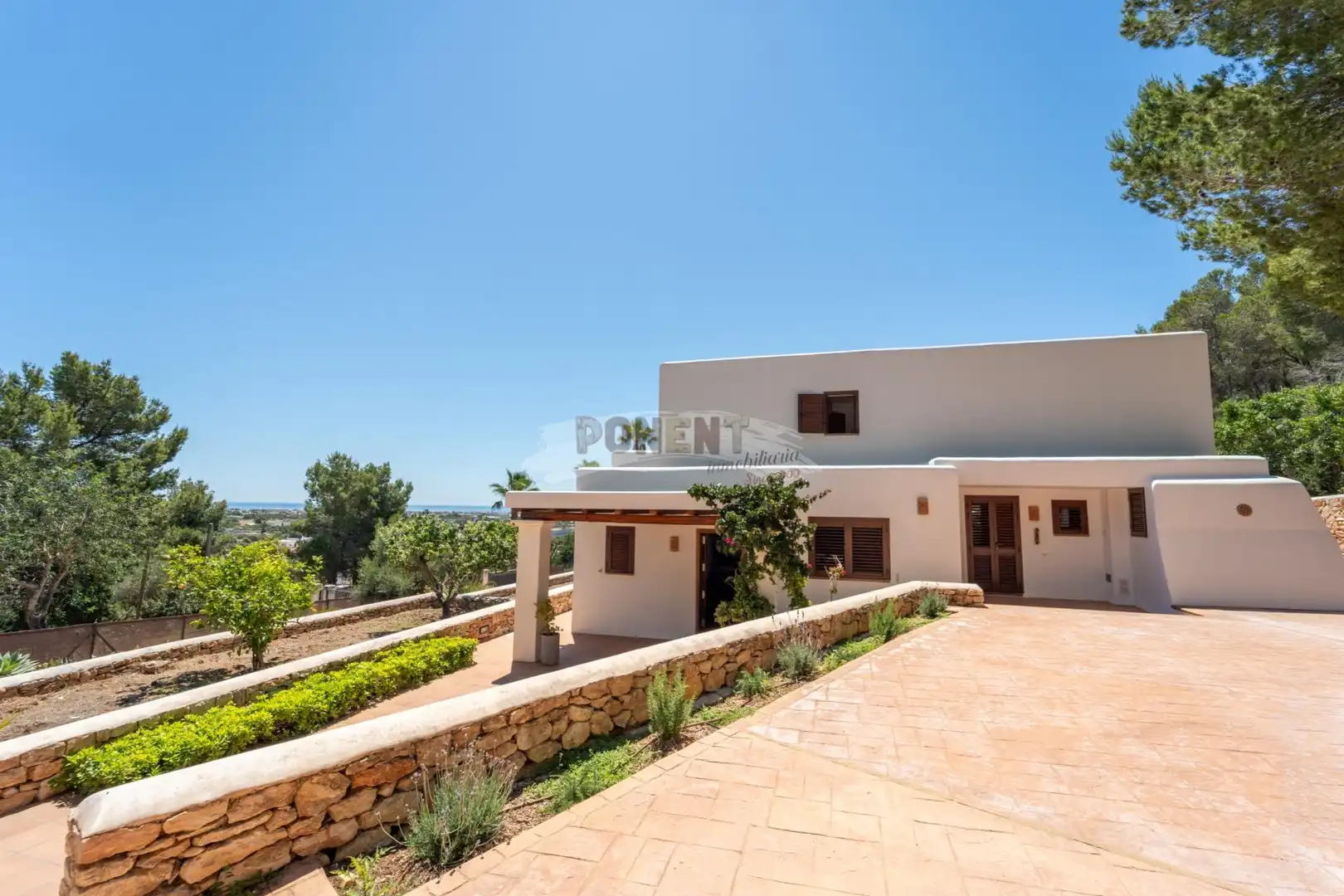 Vista exterior de Casa o chalet de alquiler en Sant Josep de sa Talaia con Aire acondicionado, Calefacción y Jardín privado