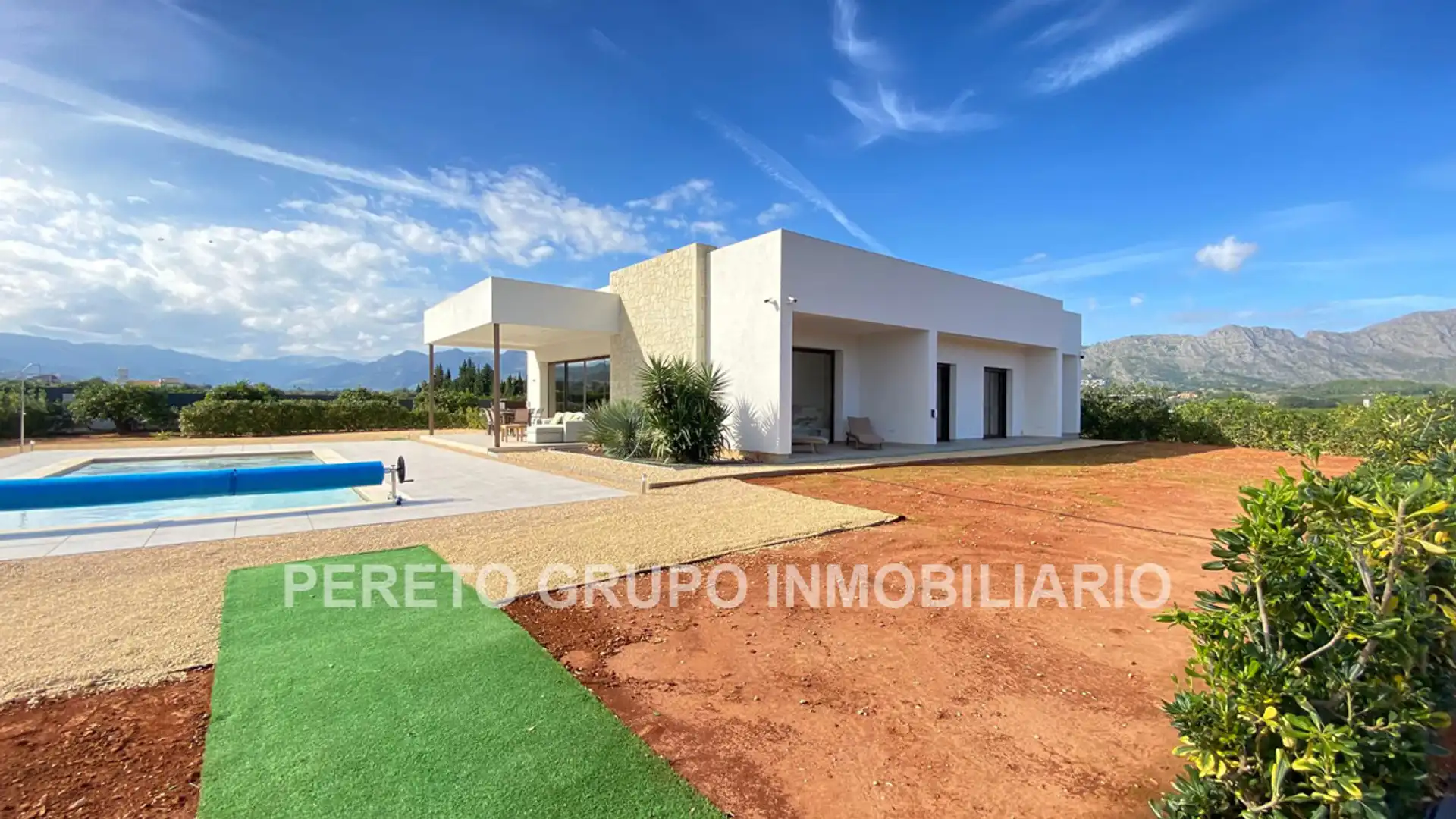 Exterior view of Houses for sale in Beniarbeig  with Air Conditioner, Heating and Private garden
