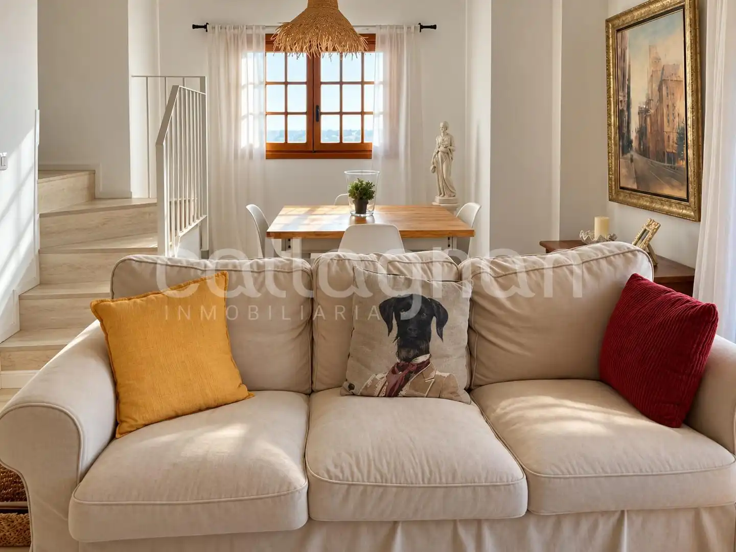 Living room of Duplexes for rent in Alboraya  with Balcony