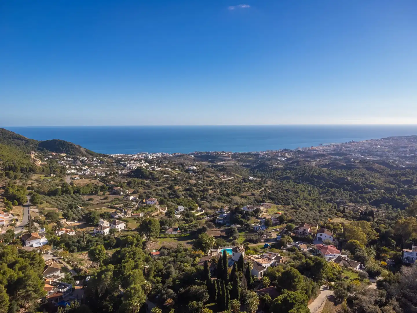 Vista exterior de Casa o xalet en venda en Mijas amb Terrassa