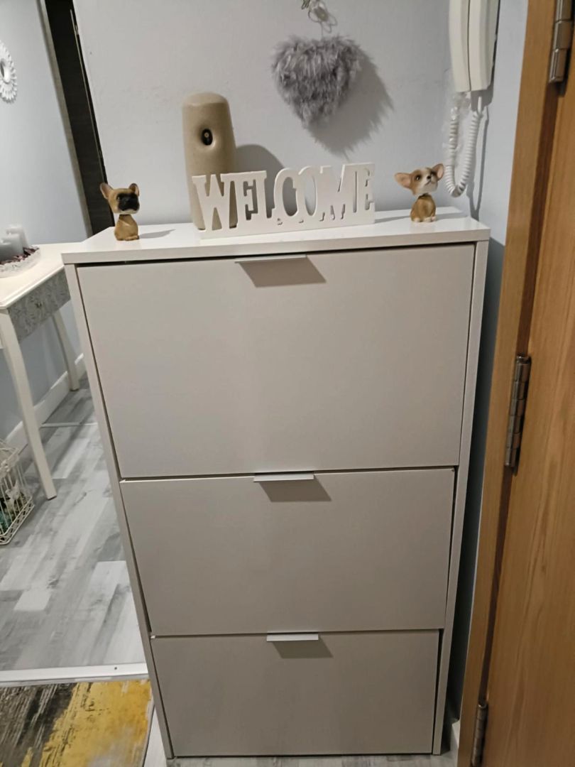 Bedroom of Flat for sale in Ferrol  with Parquet flooring, Furnished and Oven
