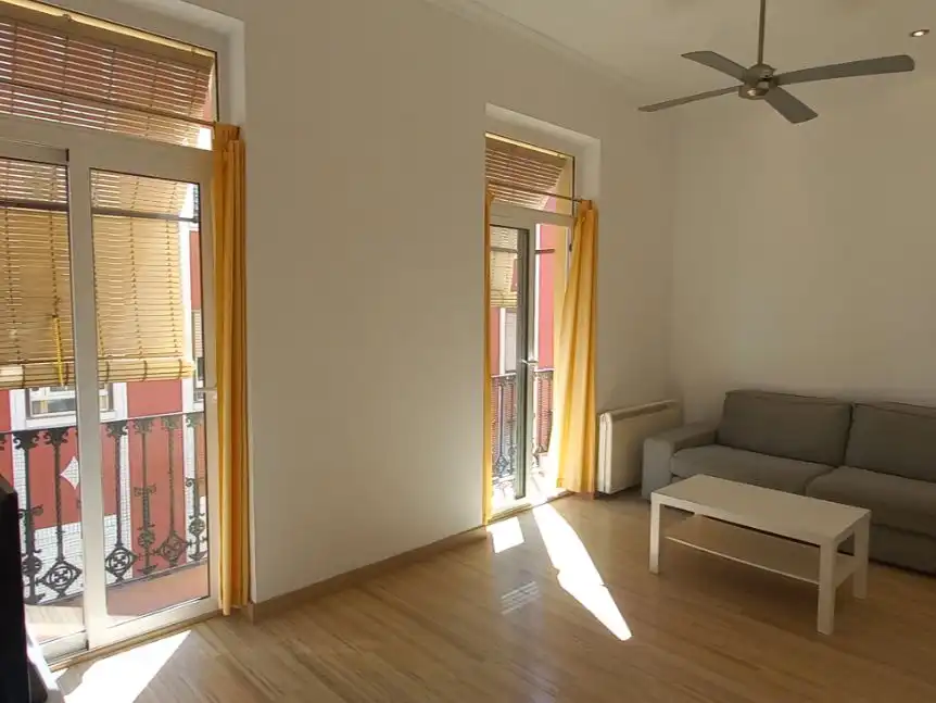 Sala de estar de Piso en venta en  Valencia Capital con Aire acondicionado y Balcón