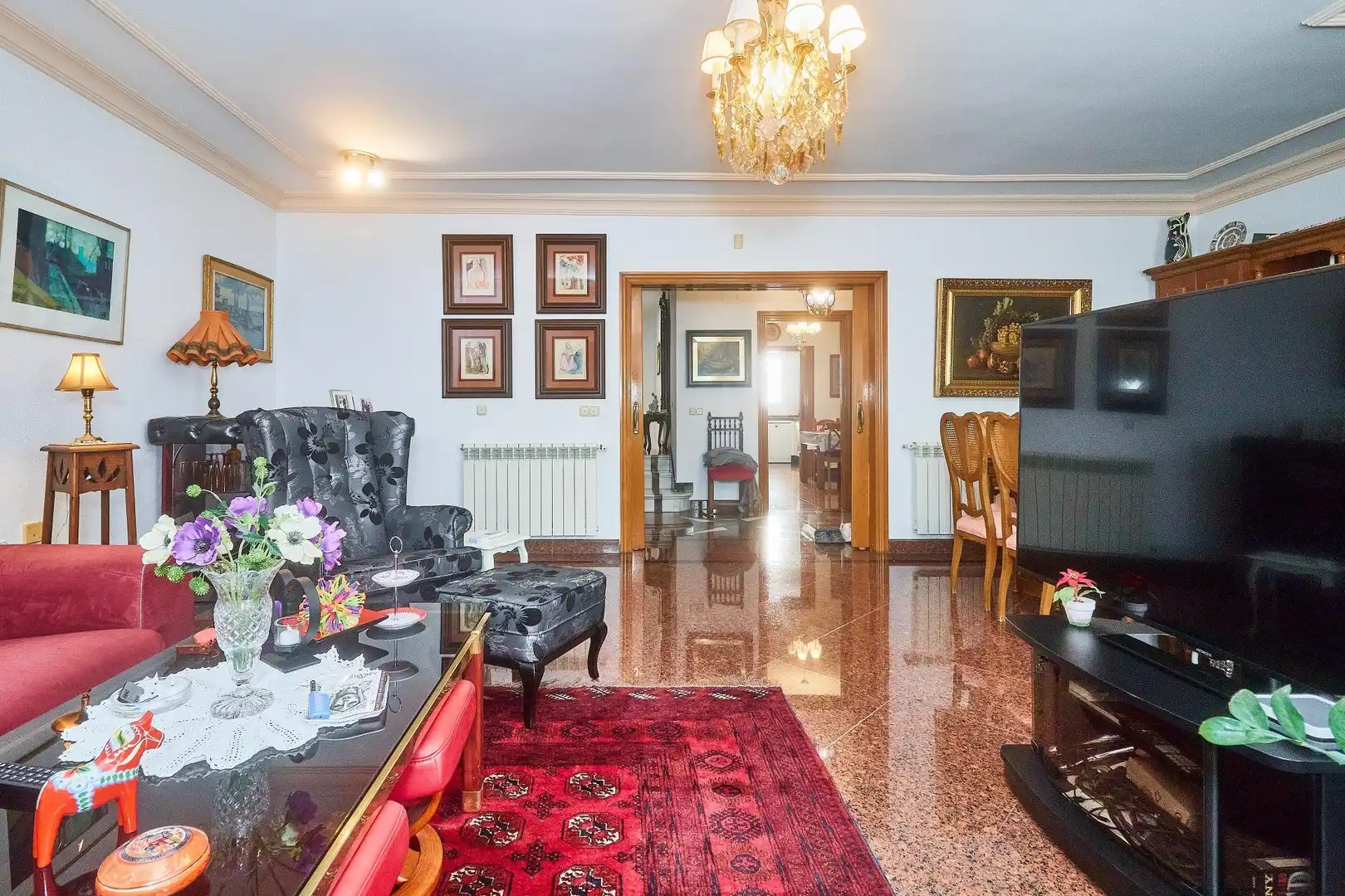 Sala d'estar de Casa o xalet en venda en Fuengirola amb Aire condicionat, Calefacció i Terrassa