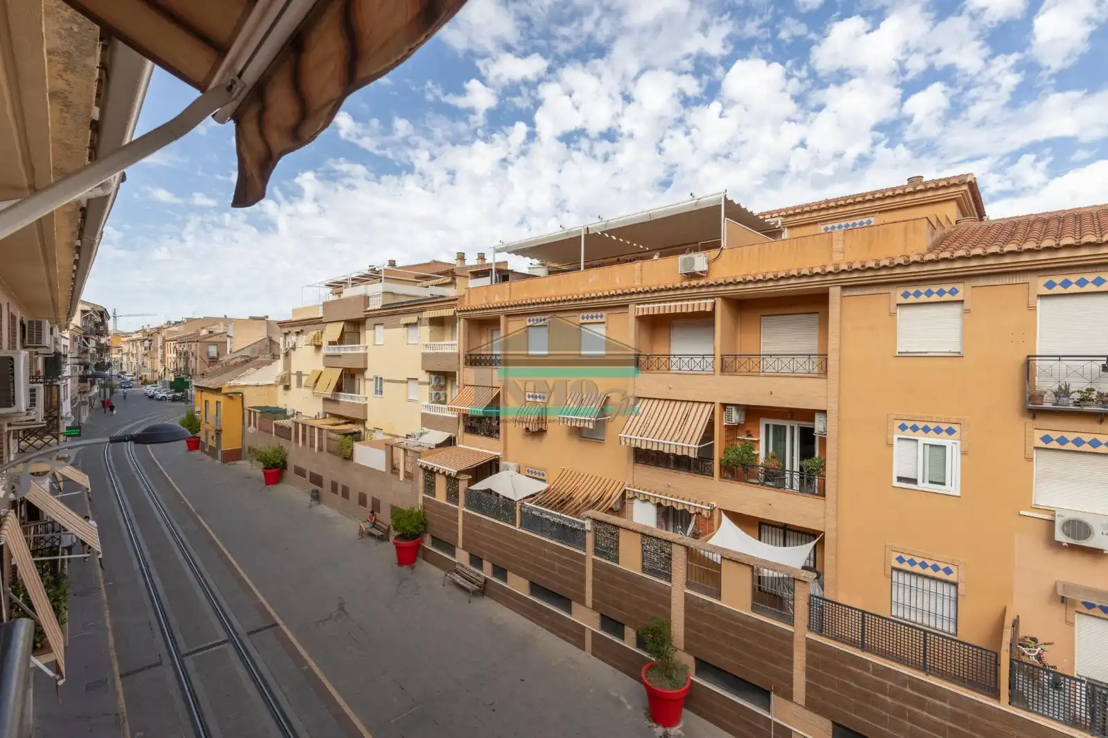 Exterior view of Flat for sale in Armilla  with Air Conditioner, Heating and Storage room