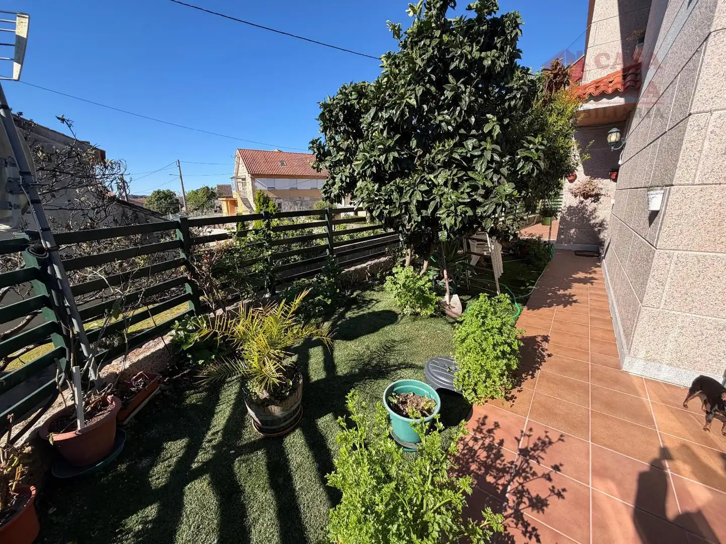 Terrace of Detached homes for sale in Moaña  with Heating, Parquet flooring and Terrace