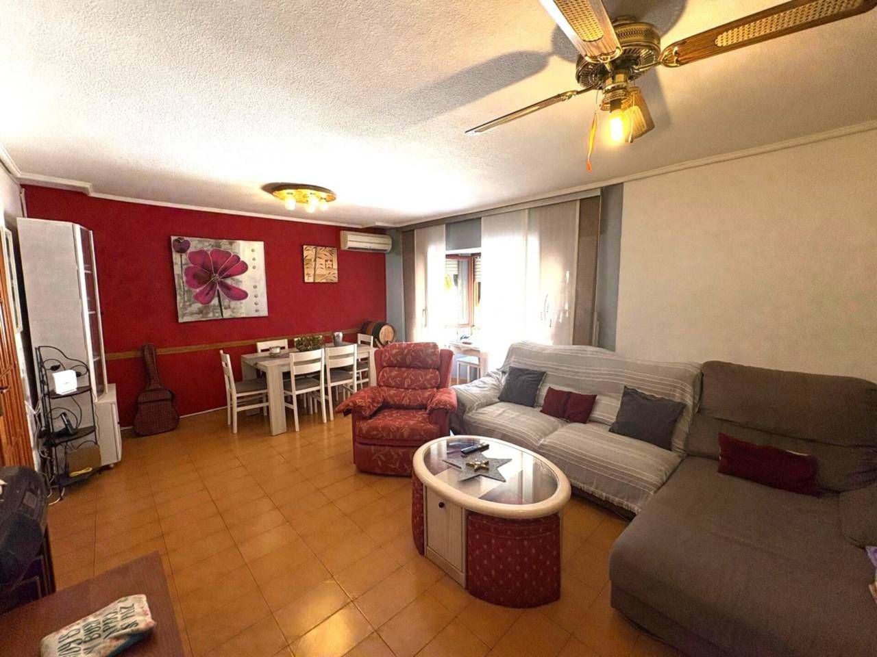 Sala d'estar de Pis en venda en Alicante / Alacant amb Terrassa i Balcó
