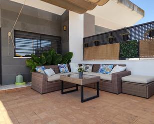 Terrace of House or chalet to rent in Espartinas  with Air Conditioner, Heating and Private garden
