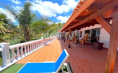 Terrace of House or chalet for sale in El Sauzal  with Private garden, Terrace and Furnished