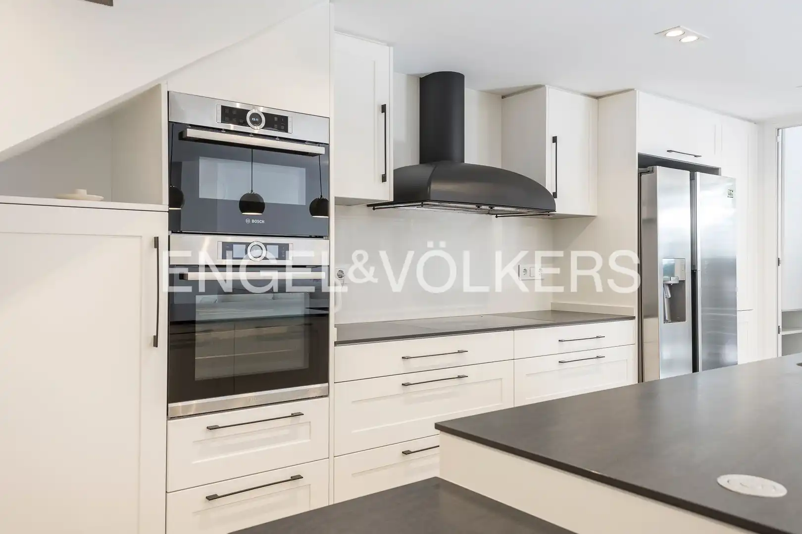 Kitchen of Duplexes for rent in Barcelona  with Air Conditioner, Heating and Parquet flooring