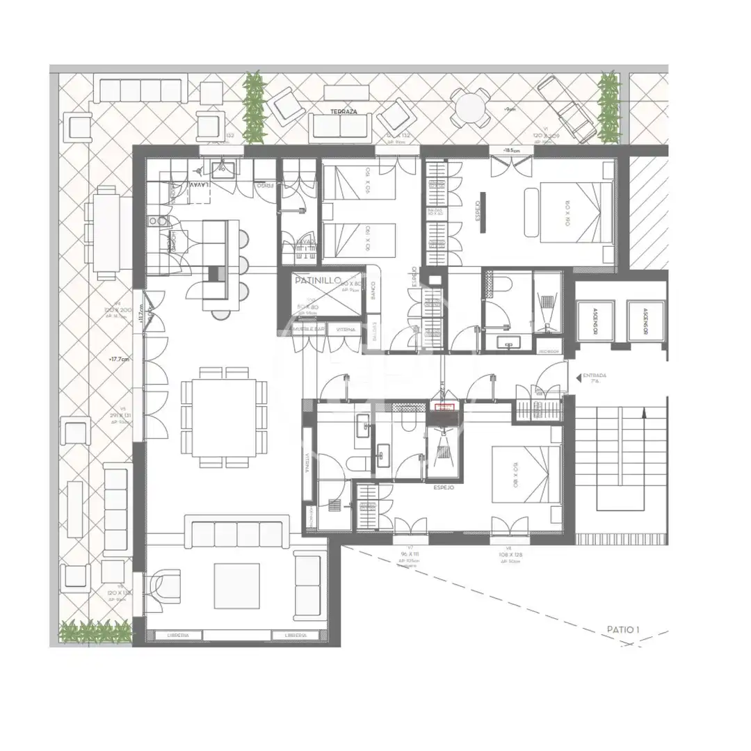 Flat for sale in Madrid  with Air Conditioner, Heating and Terrace