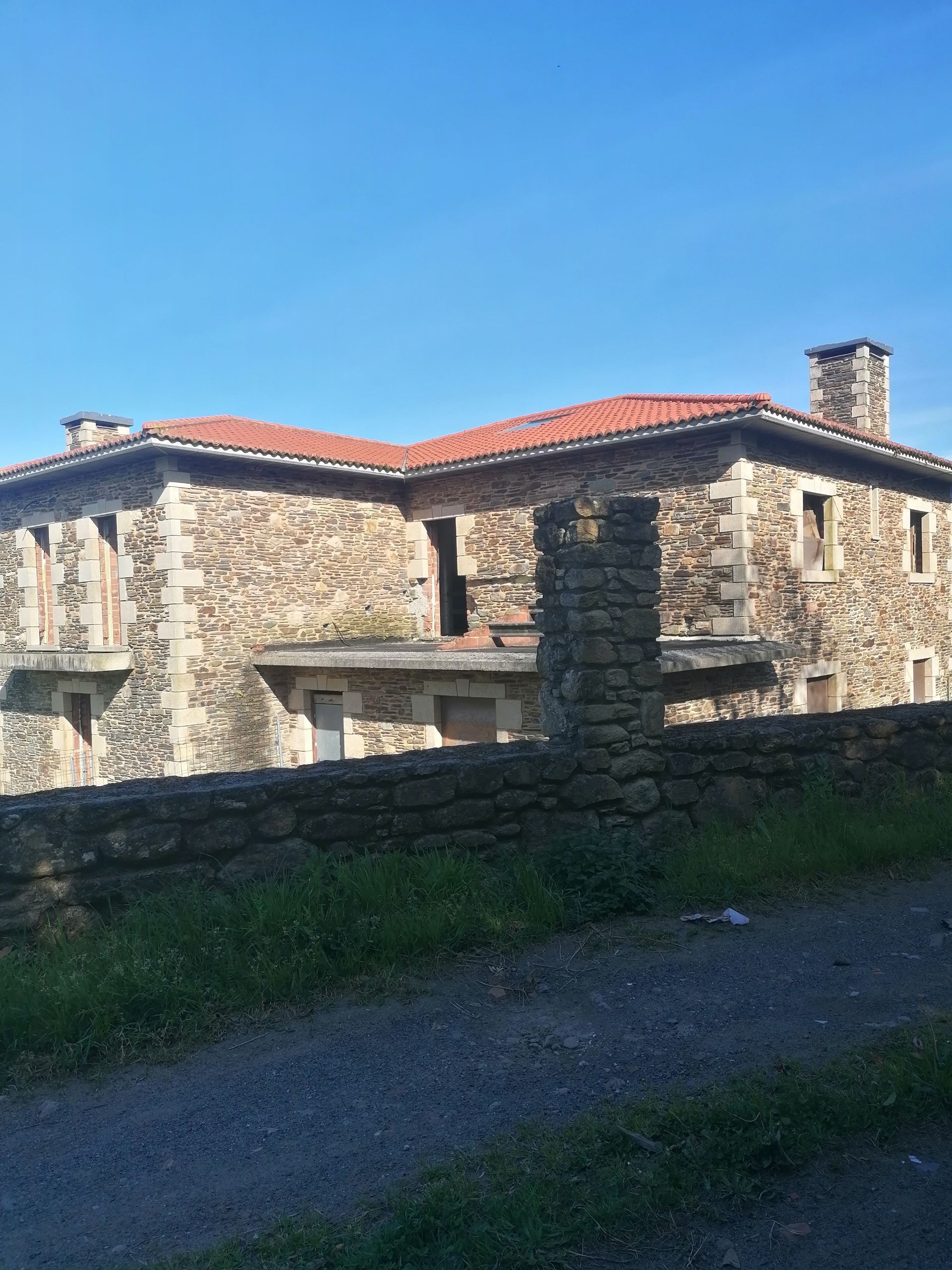 Vista exterior de Finca rústica en venta en Valdoviño con Calefacción, Jardín privado y Terraza