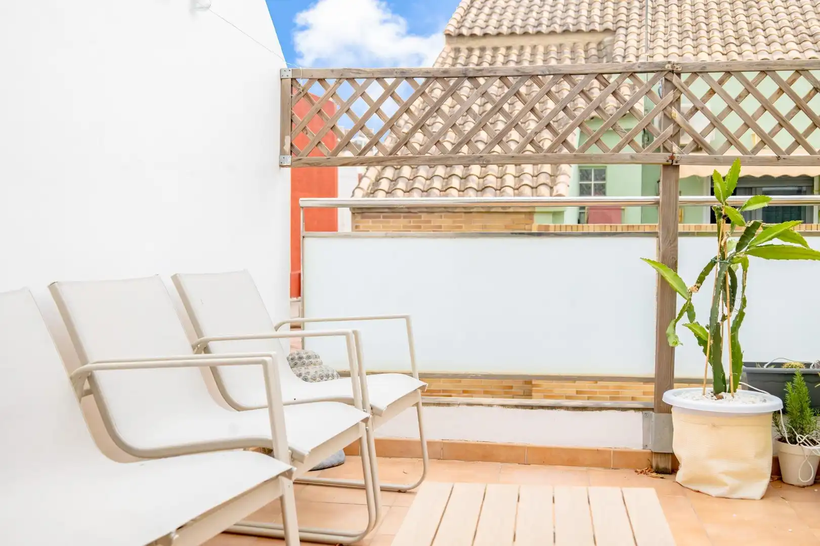 Terraza de Ático en venta en Sedaví con Aire acondicionado, Trastero y Amueblado