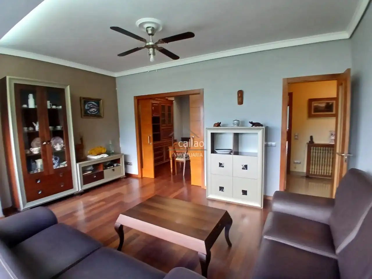 Sala de estar de Piso de alquiler en Ferrol con Calefacción, Parquet y Trastero