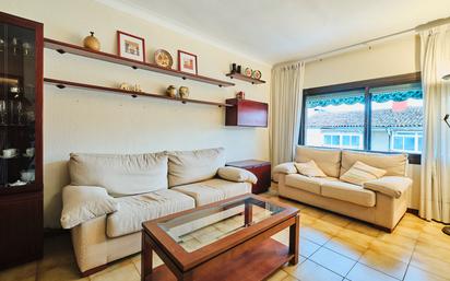 Living room of Flat for sale in  Barcelona Capital  with Air Conditioner, Terrace and Balcony