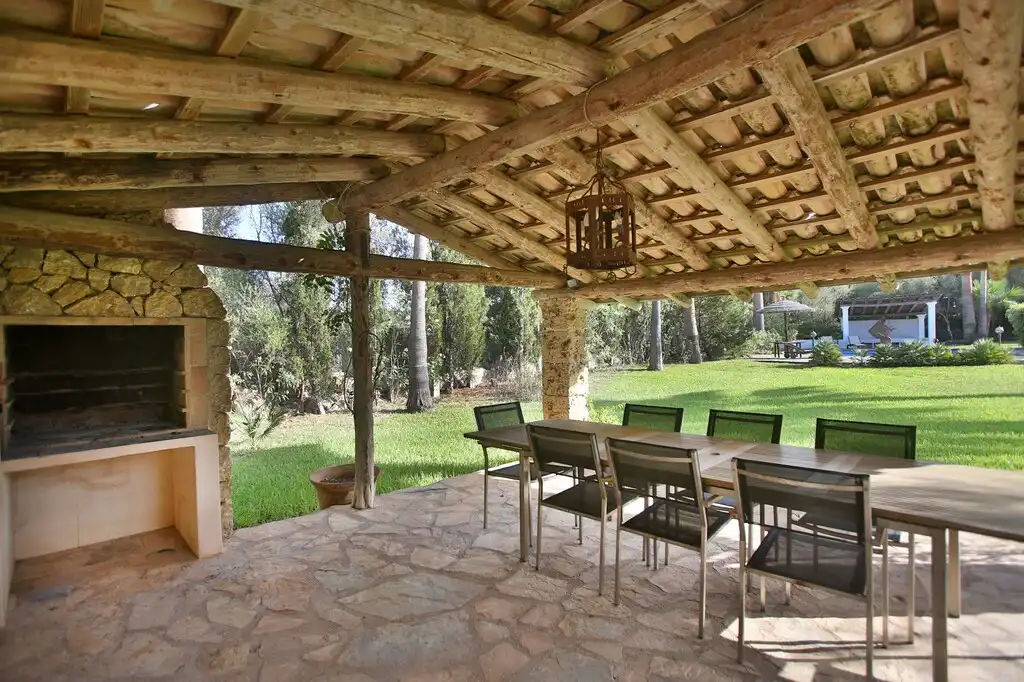 Terrace of Country homes for sale in Pollença  with Air Conditioner, Heating and Private garden