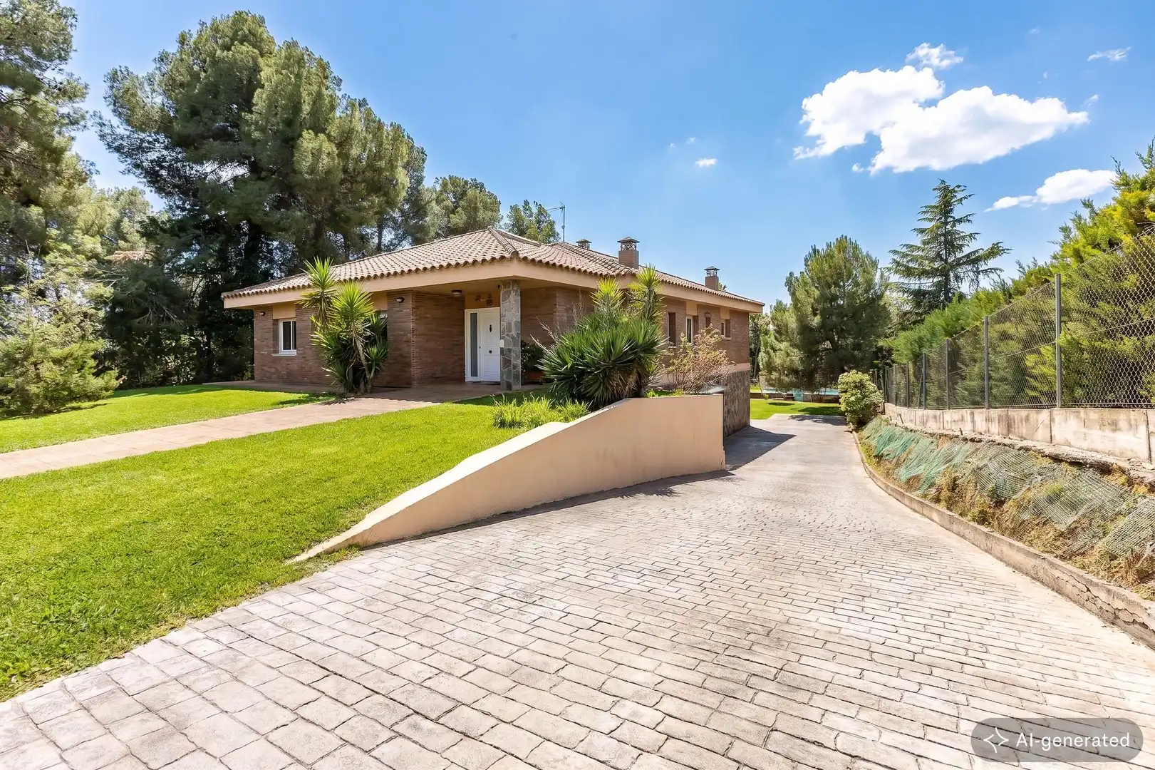 Exterior view of Houses for sale in Sabadell  with Air Conditioner, Heating and Private garden