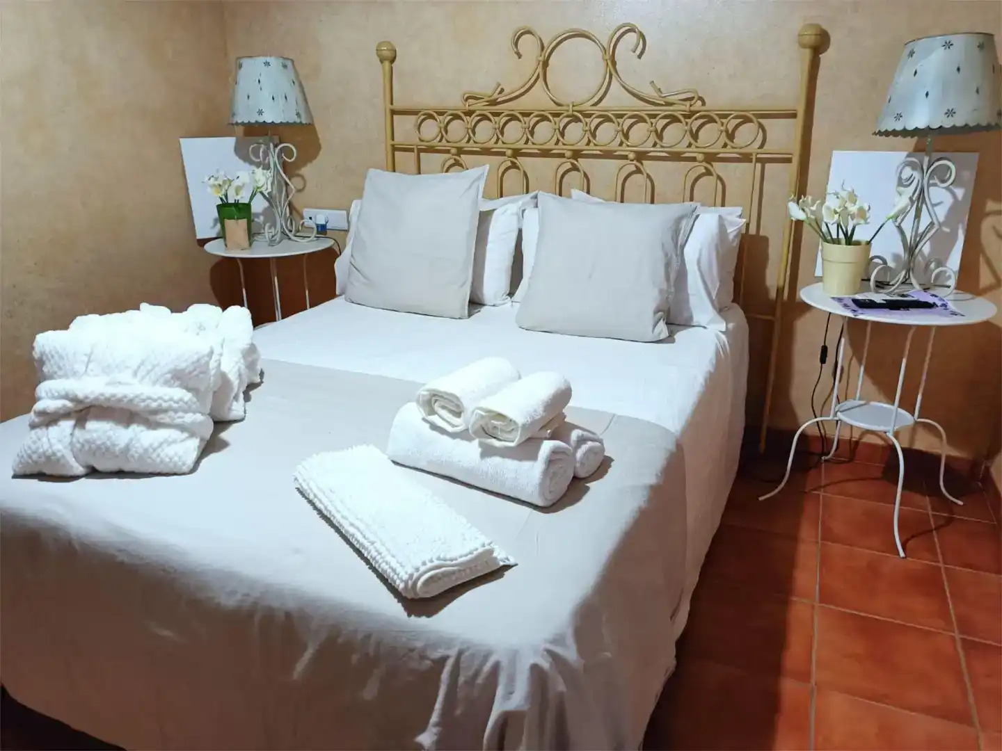 Schlafzimmer von Wohnung zur Miete in Écija mit Klimaanlage und Balkon