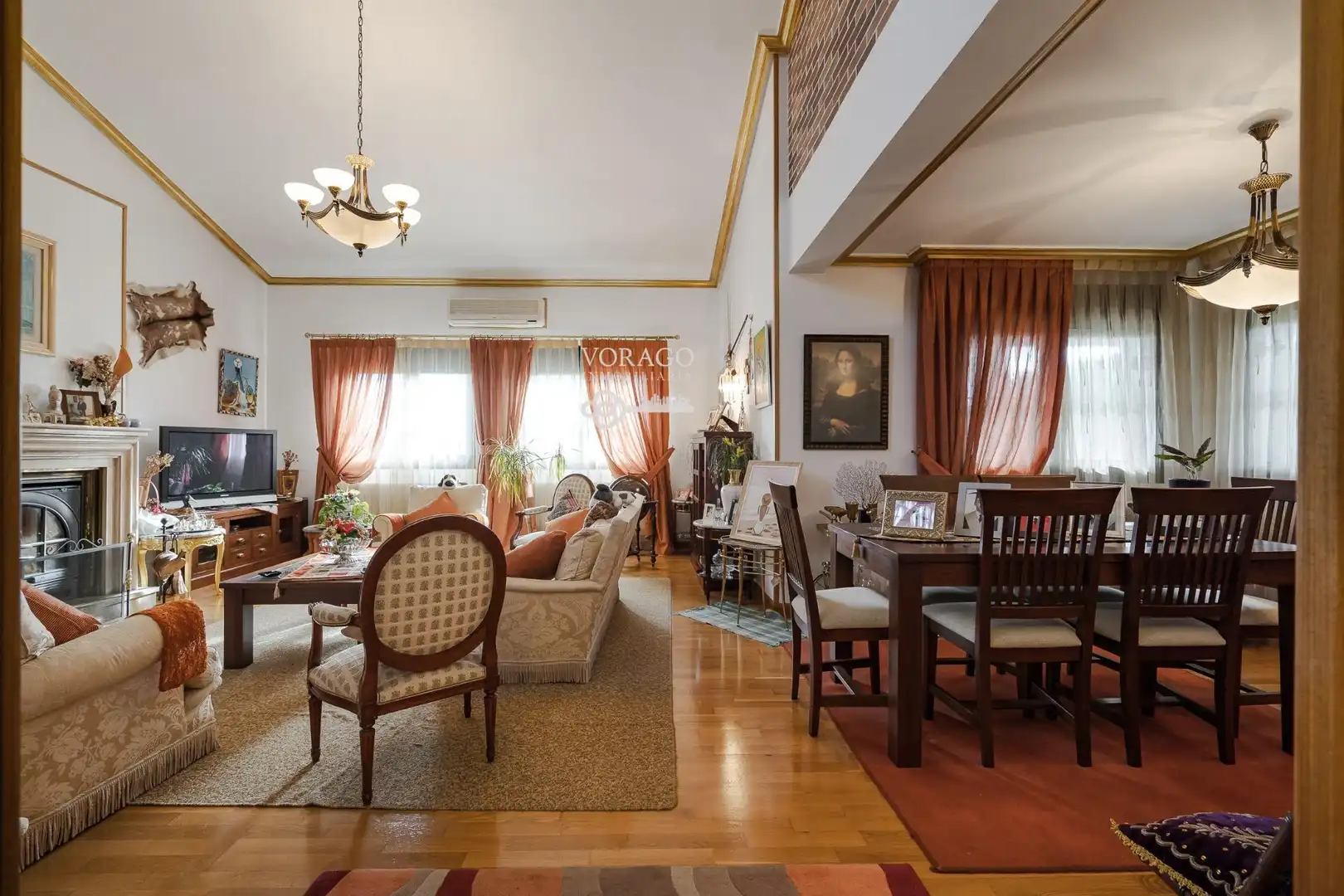 Sala de estar de Casa o chalet en venta en Villanueva de la Torre con Calefacción, Jardín privado y Terraza
