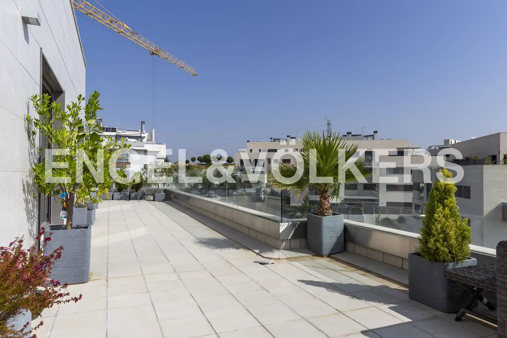 Terraza de Ático de alquiler en Madrid con Aire acondicionado, Calefacción y Terraza