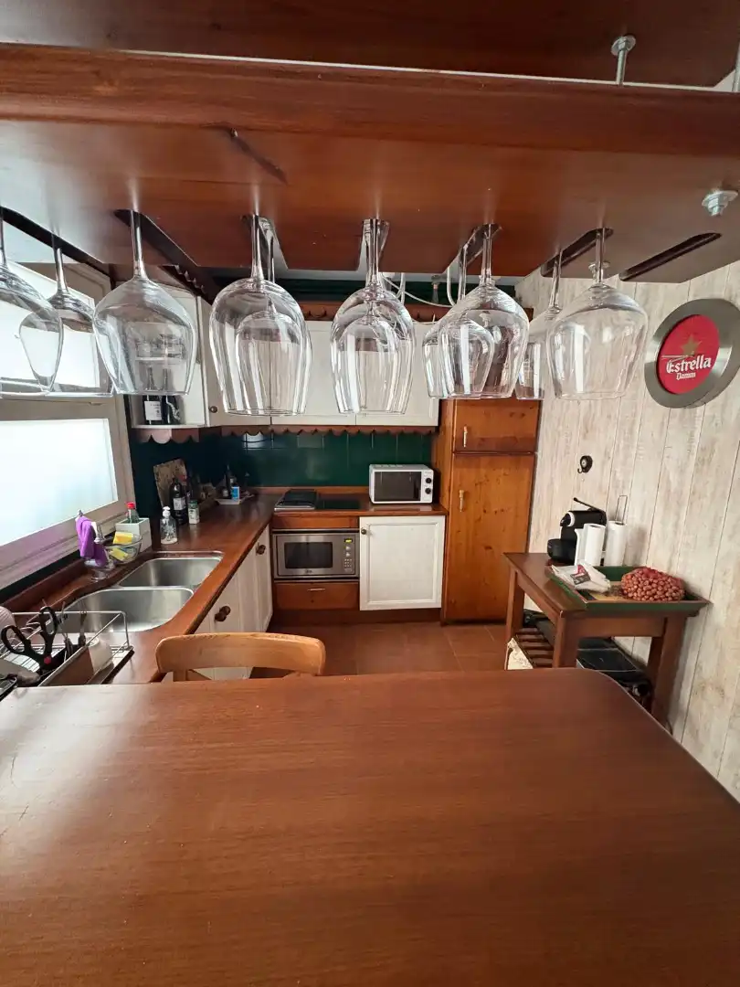 Cocina de Dúplex en venta en Prades con Calefacción, Parquet y Terraza