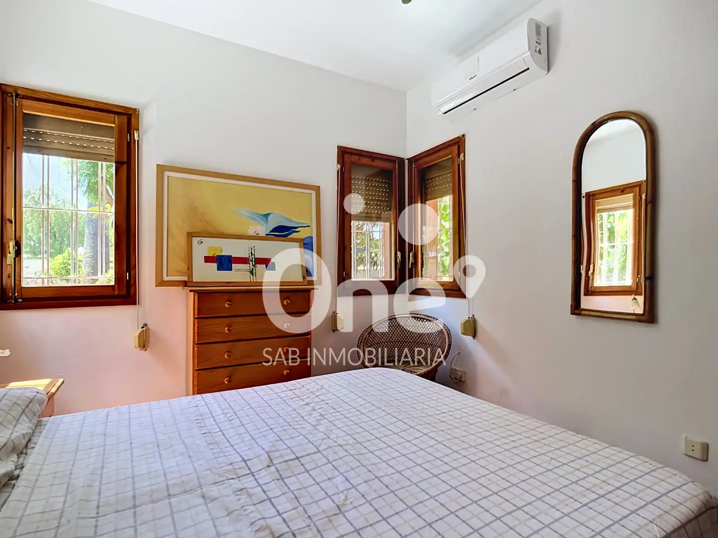 Bedroom of Houses for sale in San Antonio de Benagéber  with Air Conditioner, Private garden and Terrace