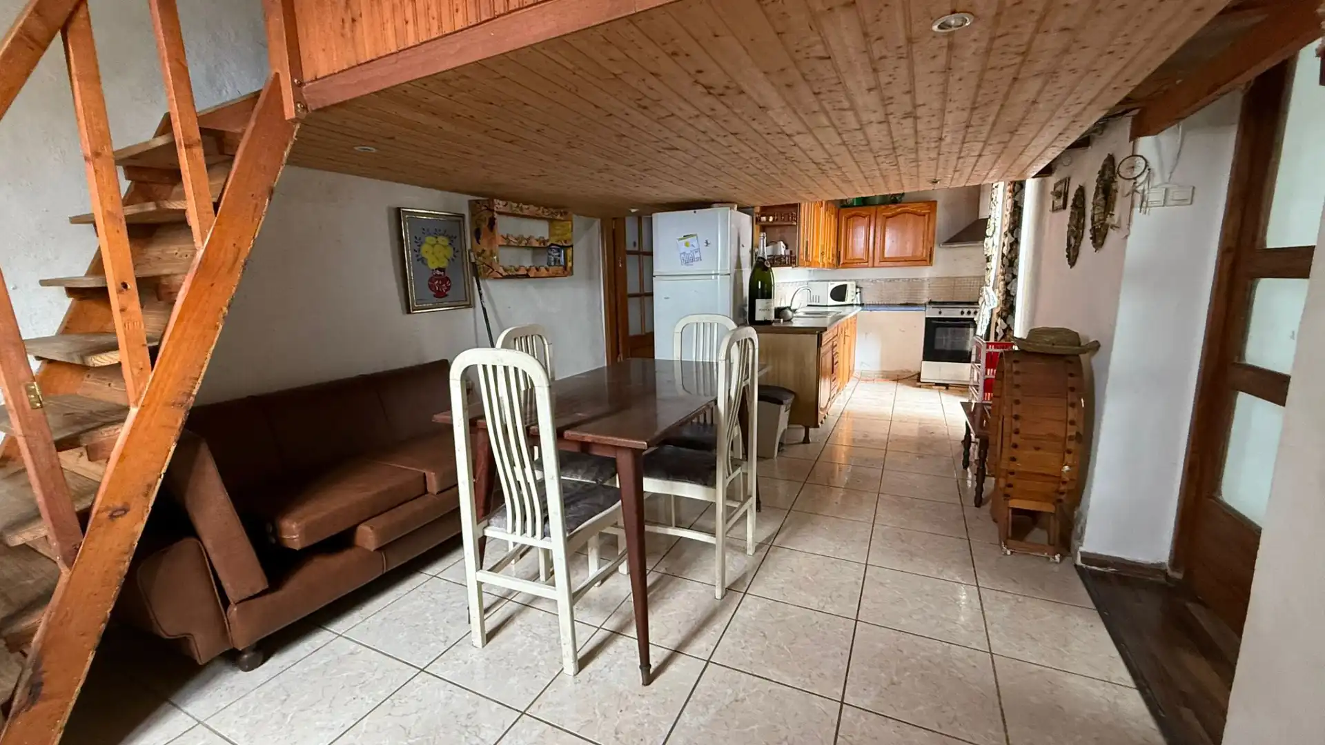 Cocina de Finca rústica en venta en Icod de los Vinos con Jardín privado, Terraza y Trastero