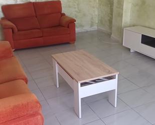 Living room of Flat to rent in Oliva  with Heating, Terrace and Furnished