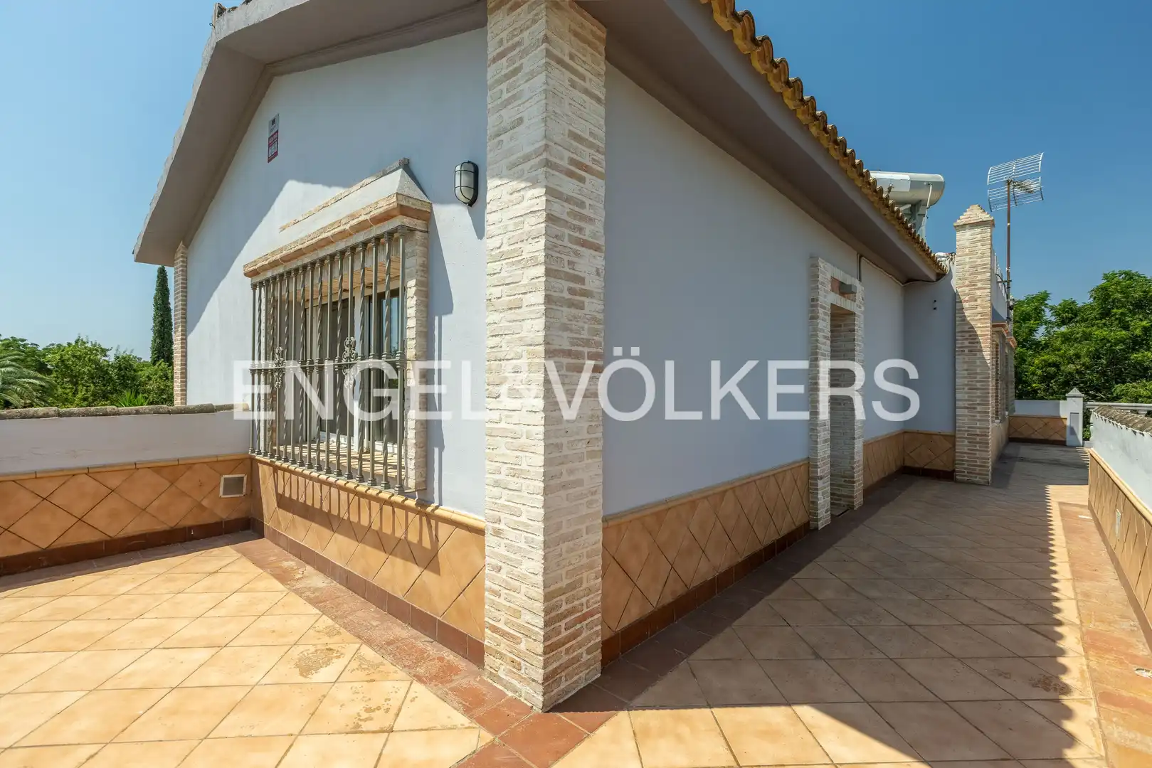 Terraza de Casa o chalet en venta en Carmona con Aire acondicionado, Calefacción y Jardín privado