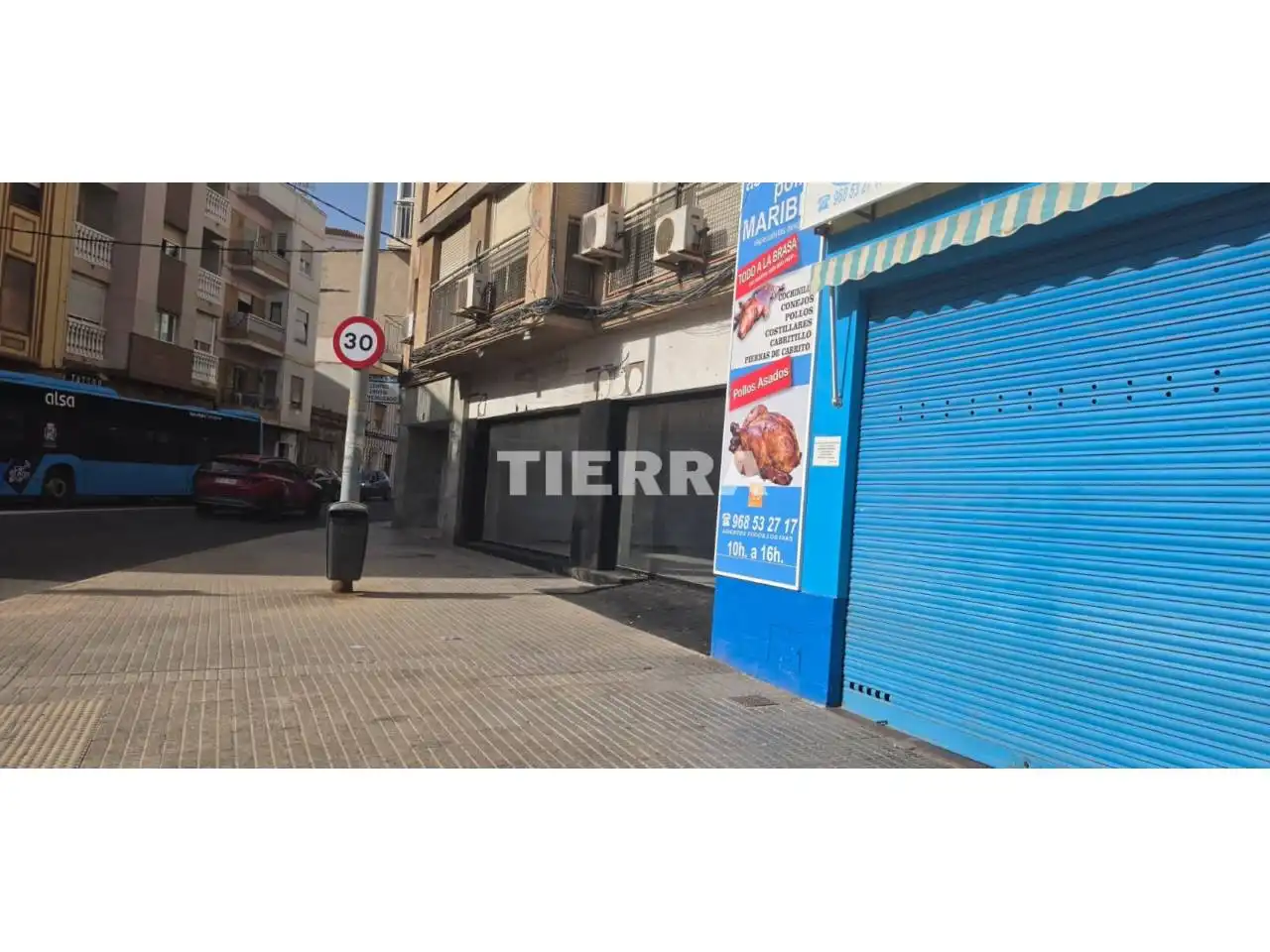 Vista exterior de Local de lloguer en Cartagena