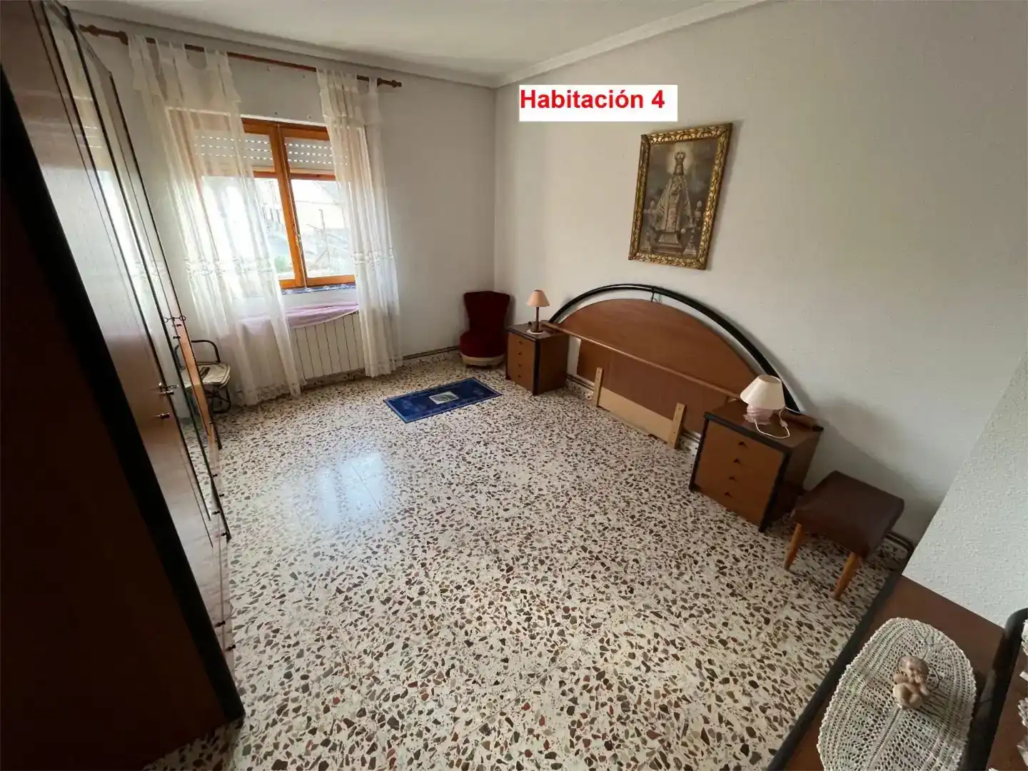 Bedroom of Flat for sale in Bonete  with Private garden, Terrace and Storage room