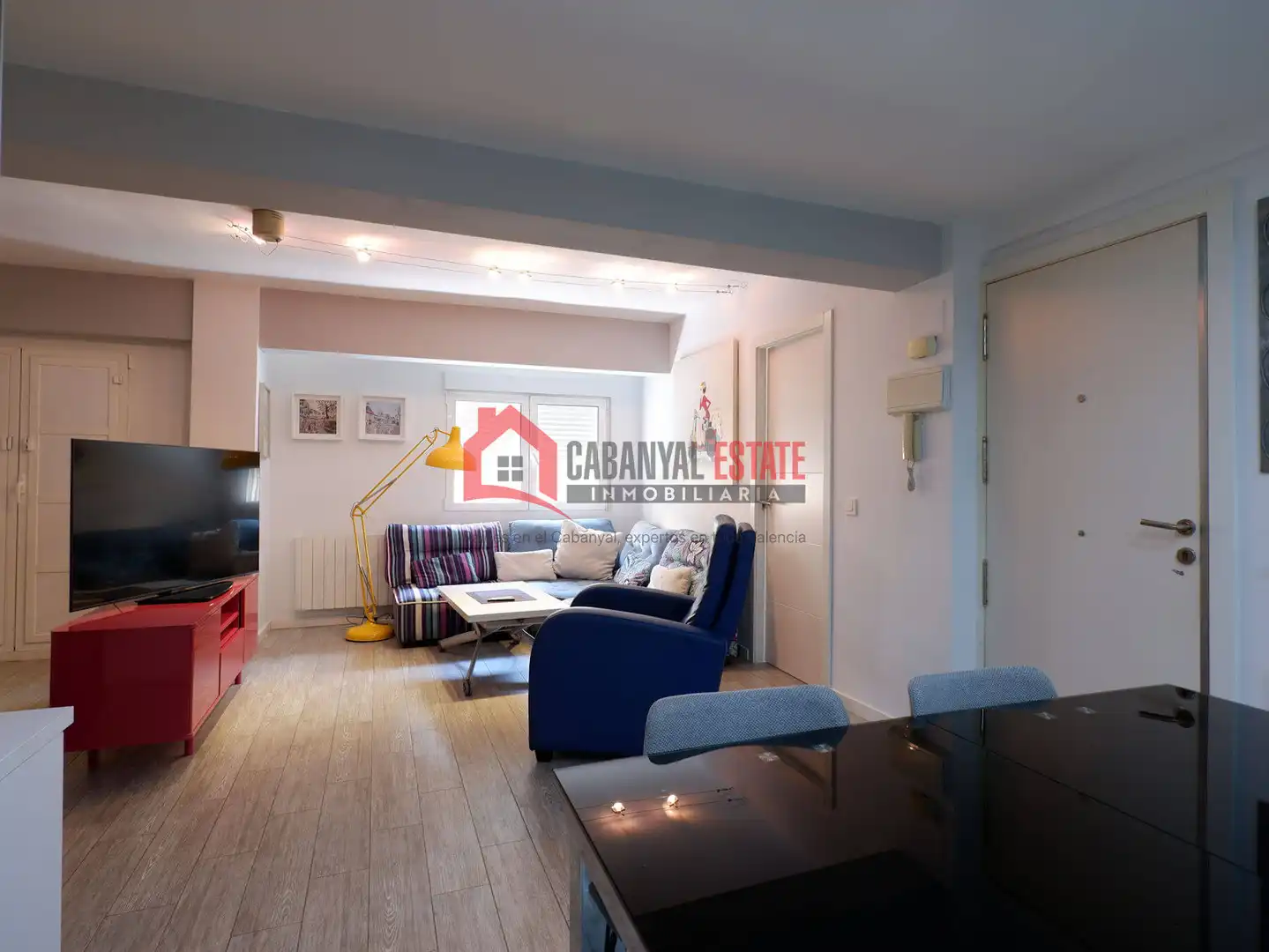Sala de estar de Apartamento en venta en Valencia con Aire acondicionado y Balcón