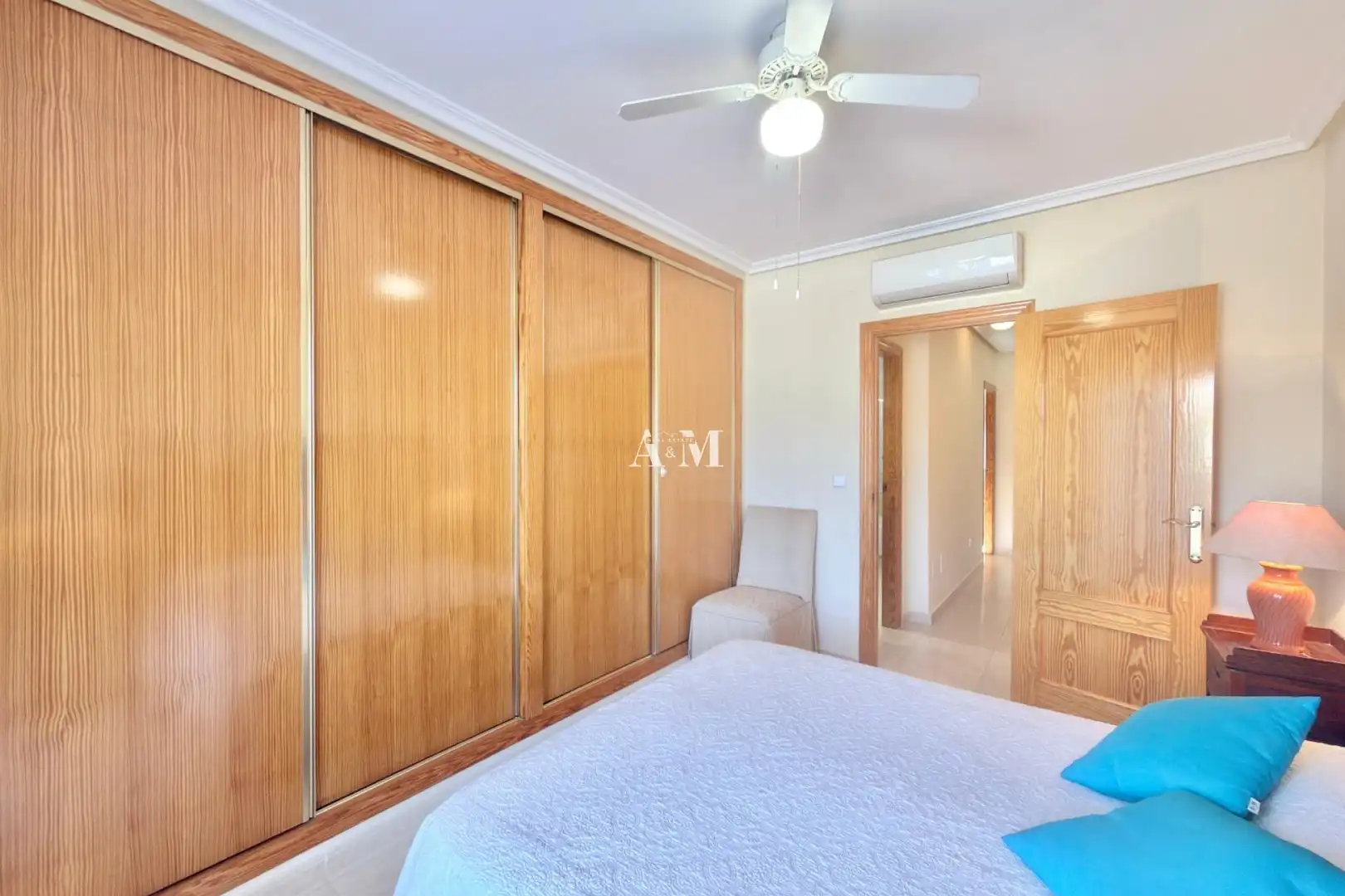 Schlafzimmer von Einfamilien-Reihenhaus zur Miete in San Javier mit Terrasse, Schwimmbad und Möbliert