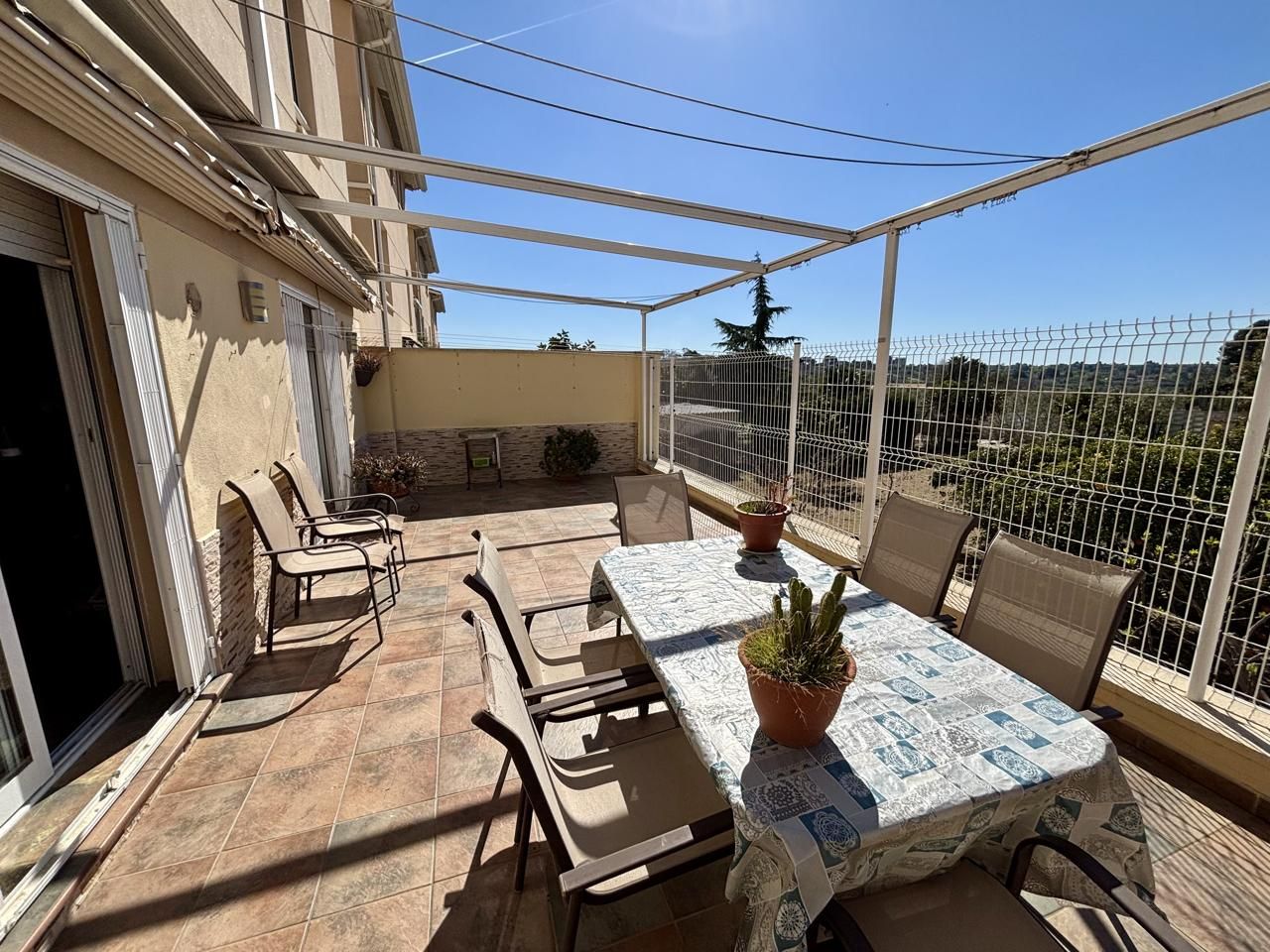 Terrace of Single-family semi-detached for sale in Valls  with Air Conditioner, Heating and Private garden