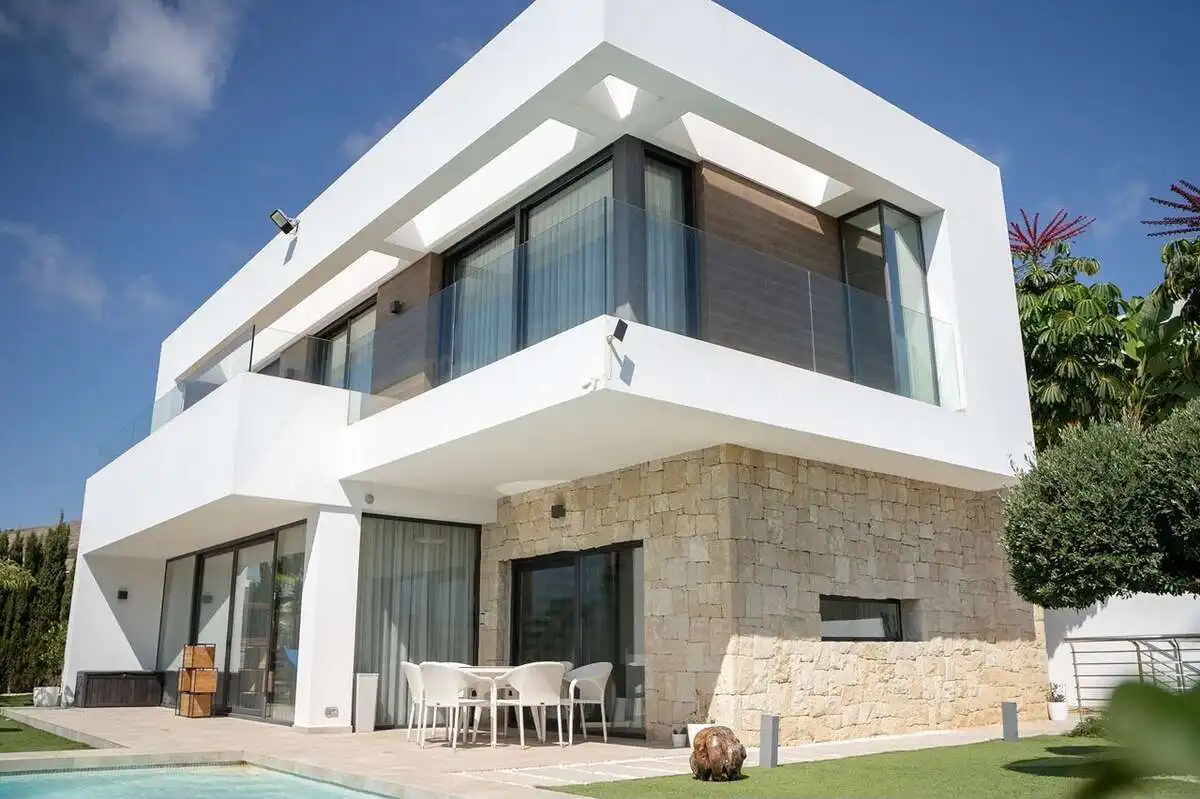 Vista exterior de Casa o chalet en venta en Benidorm con Jardín privado, Terraza y Trastero