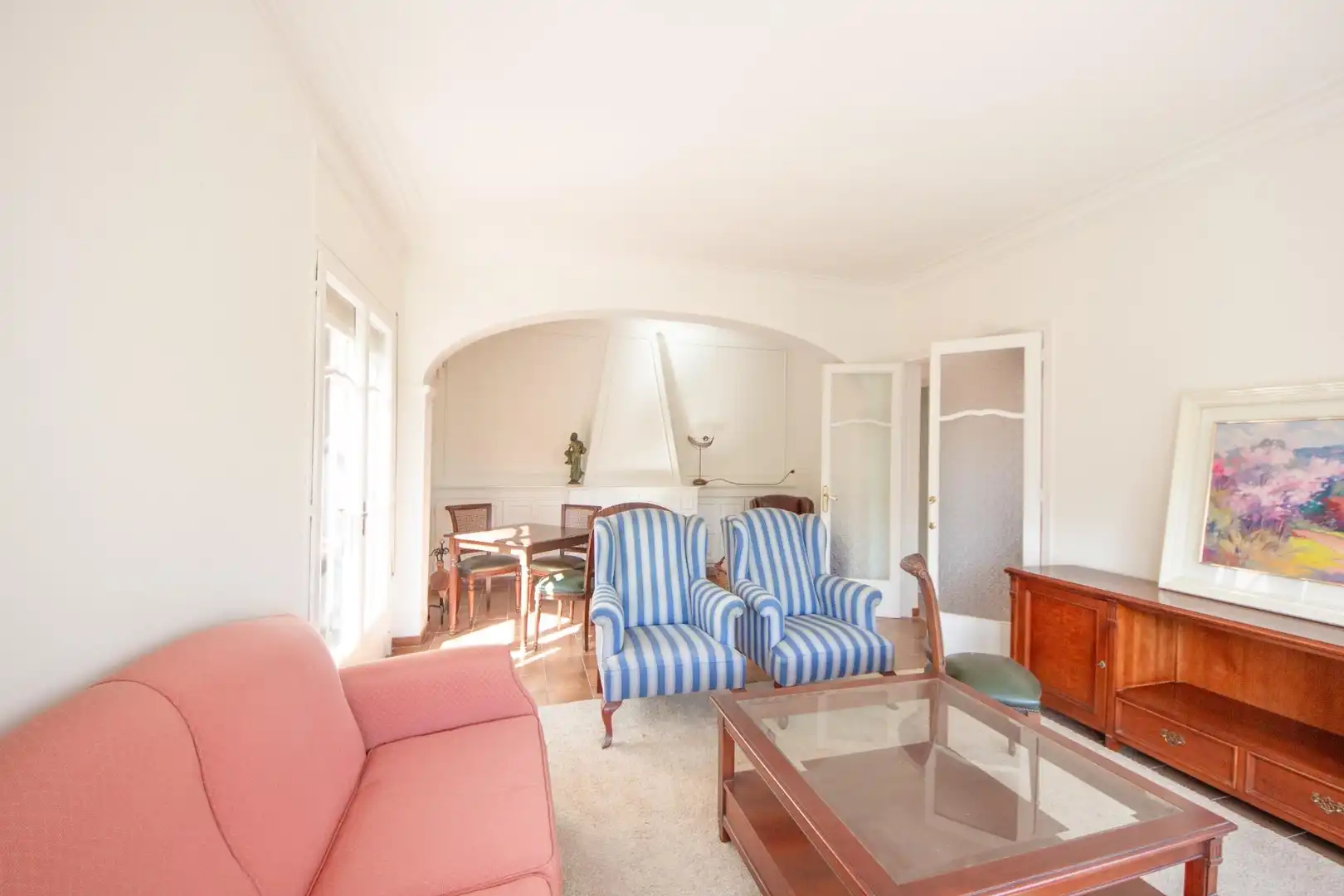 Sala de estar de Casa o chalet en venta en Argentona con Calefacción, Jardín privado y Terraza