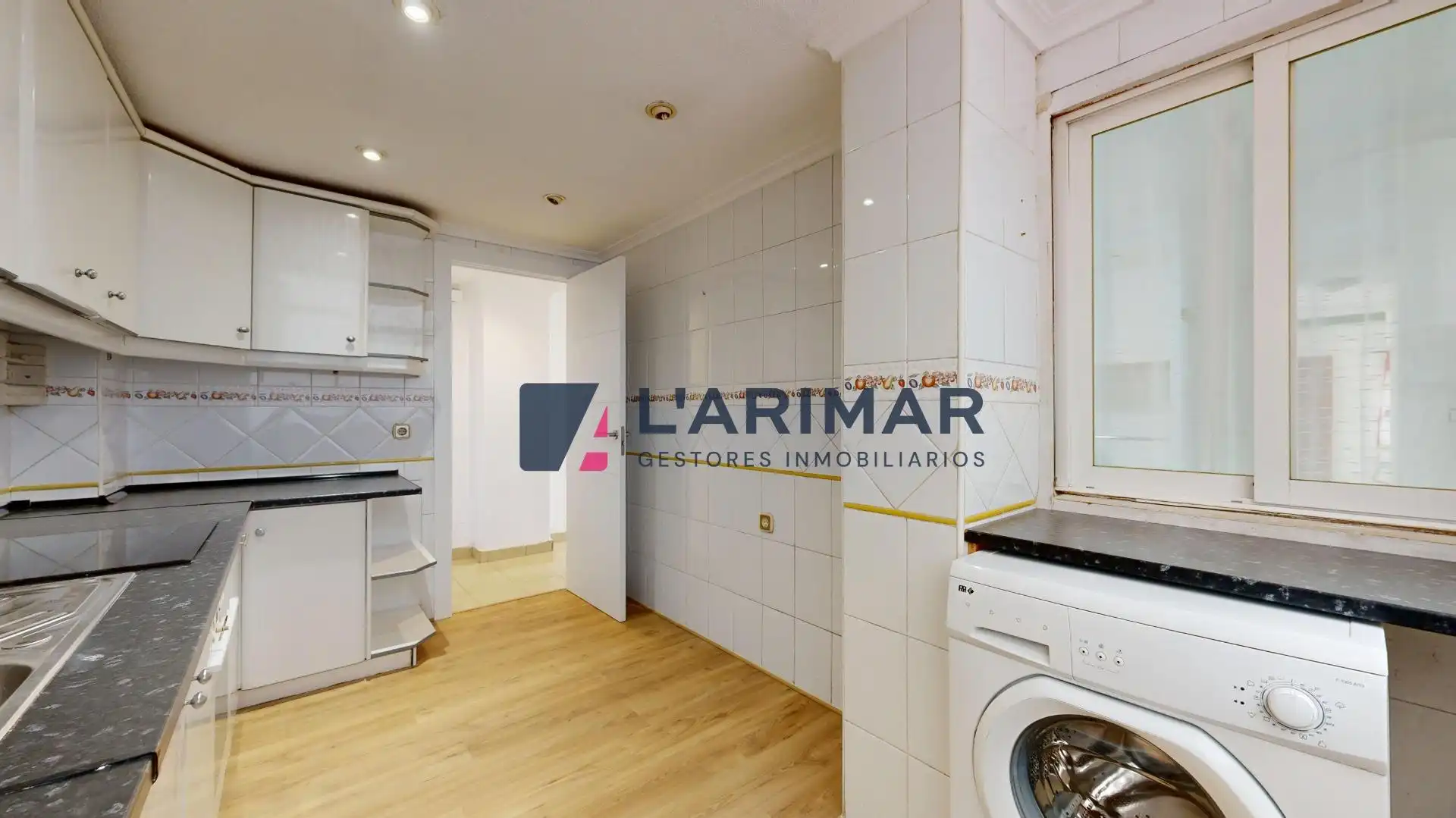 Cocina de Piso en venta en Alicante / Alacant con Amueblado y Piscina comunitaria