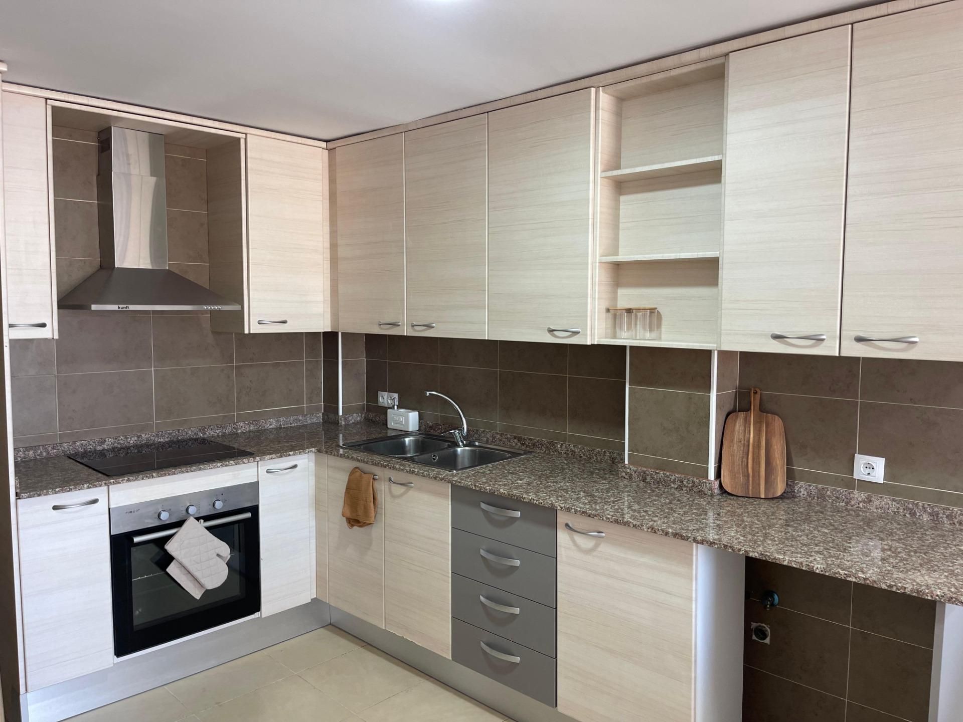 Kitchen of Flat for sale in Amposta  with Balcony