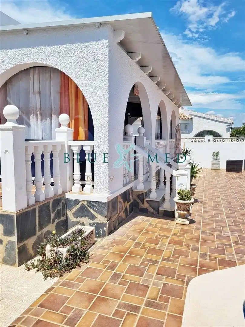 Exterior view of Houses for sale in Mazarrón  with Air Conditioner, Heating and Private garden