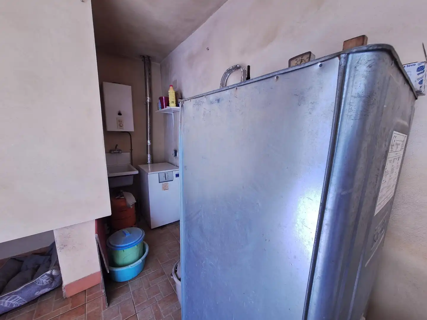 Cocina de Casa o chalet en venta en Algueña con Aire acondicionado, Calefacción y Terraza