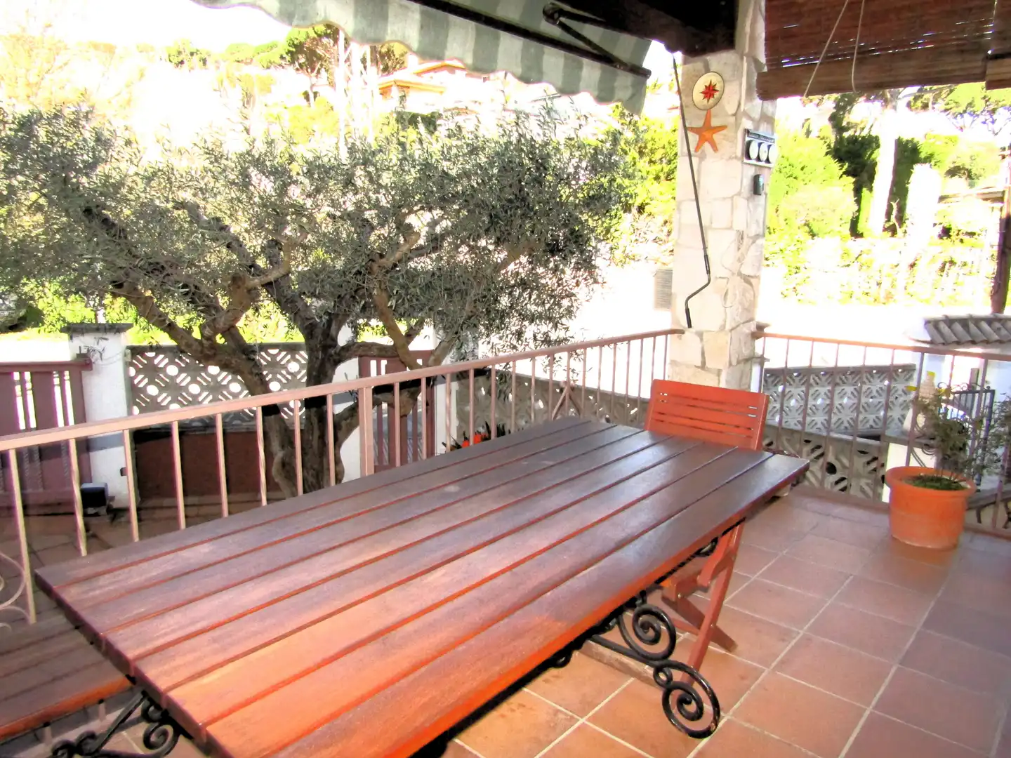Terrassa de Casa adosada en venda en Calonge i Sant Antoni amb Calefacció, Jardí privat i Terrassa