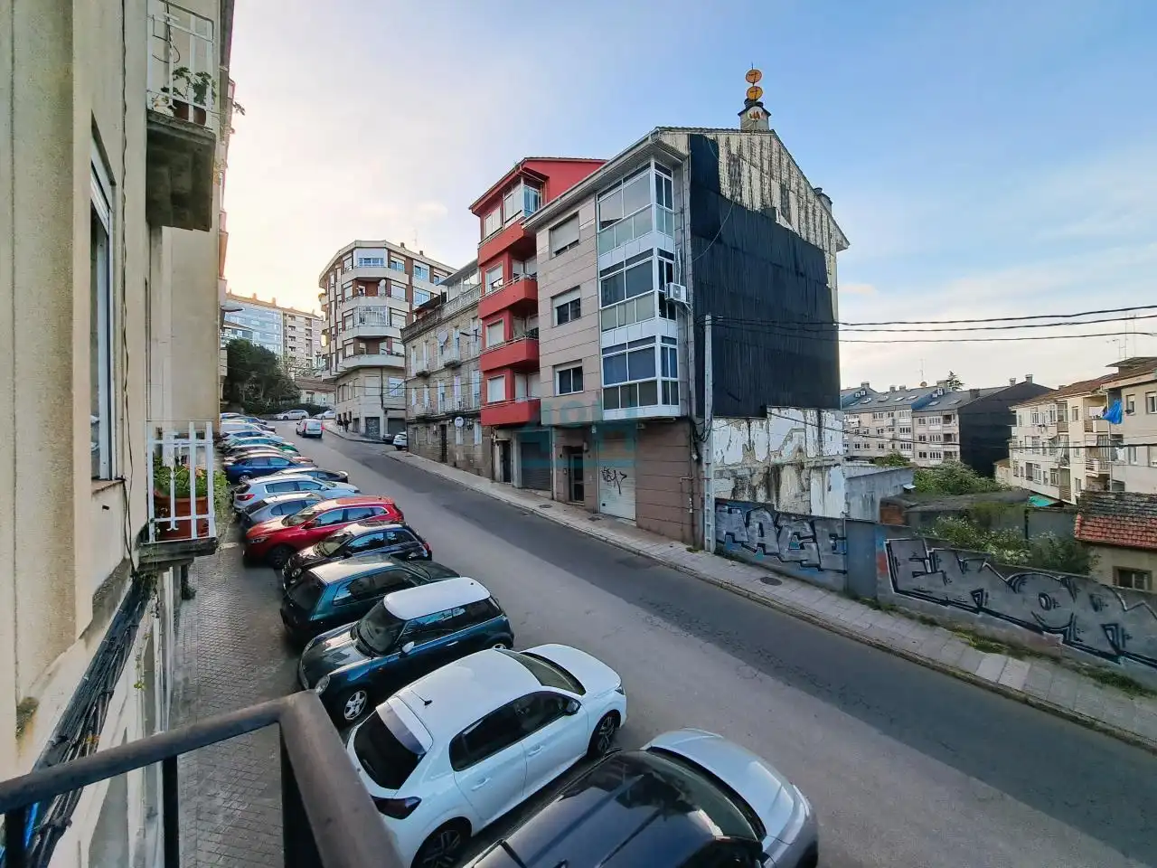 Exterior view of Flat for sale in Ourense Capital   with Heating and Balcony