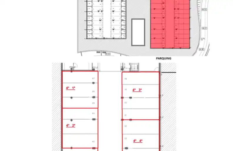 Parkplatz von Dachboden zum Verkauf in Sant Andreu de Llavaneres mit Klimaanlage, Heizung und Parkett