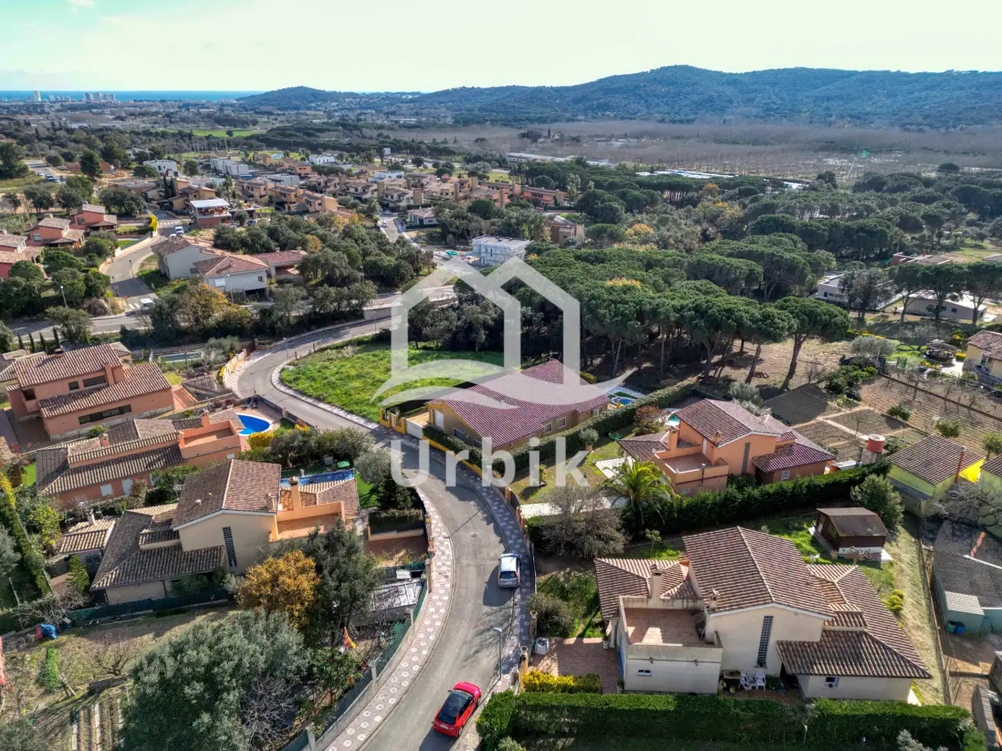 Vista exterior de Casa o xalet en venda en Santa Cristina d'Aro amb Calefacció i Jardí privat